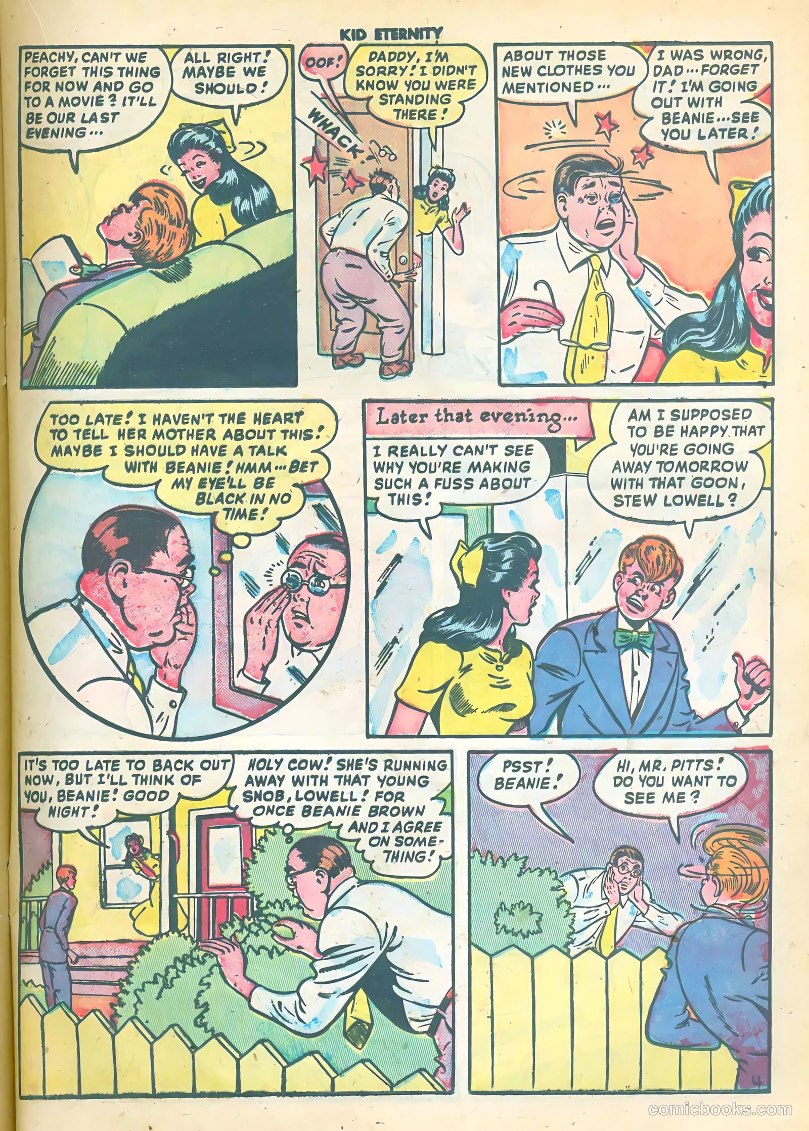Kid Eternity #16 (1949) — page 17 of 36