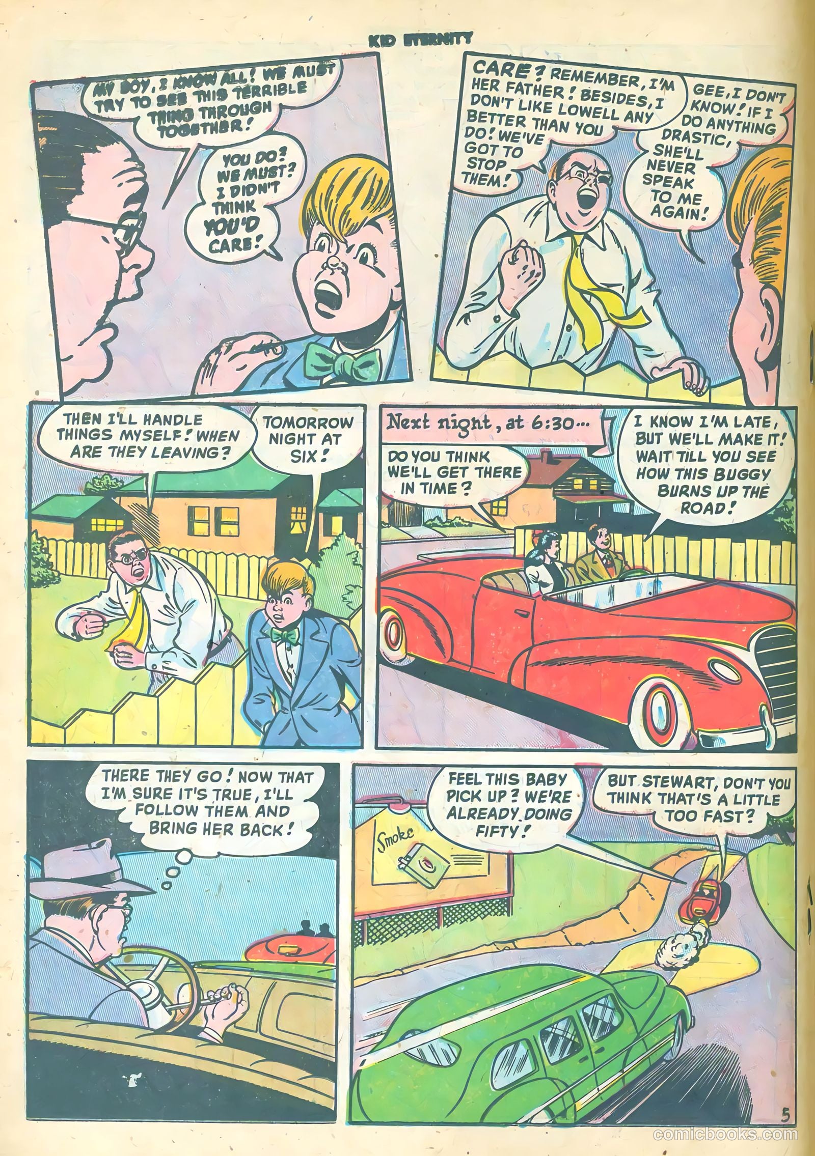 Kid Eternity #16 (1949) — page 18 of 36