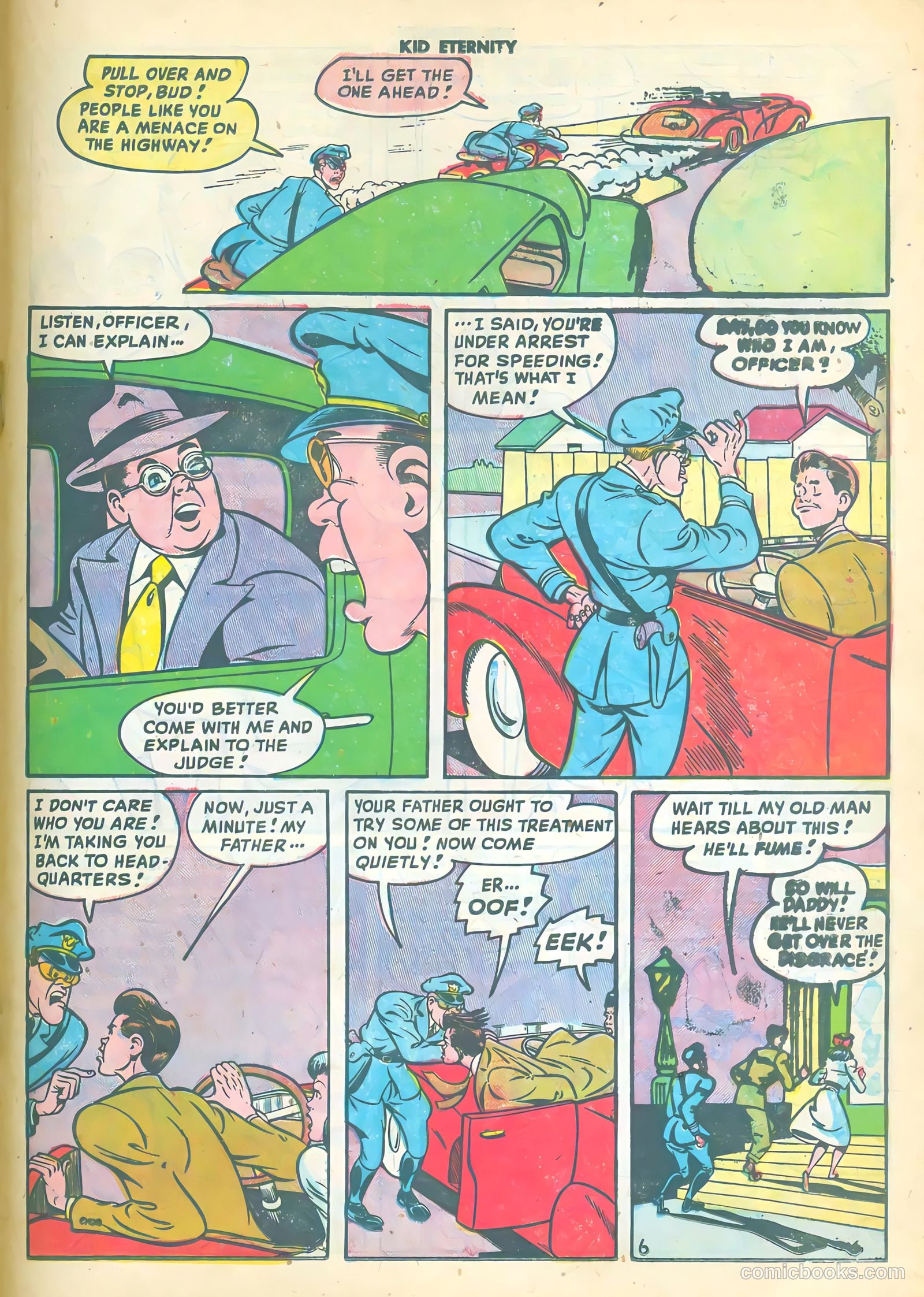 Kid Eternity #16 (1949) — page 19 of 36