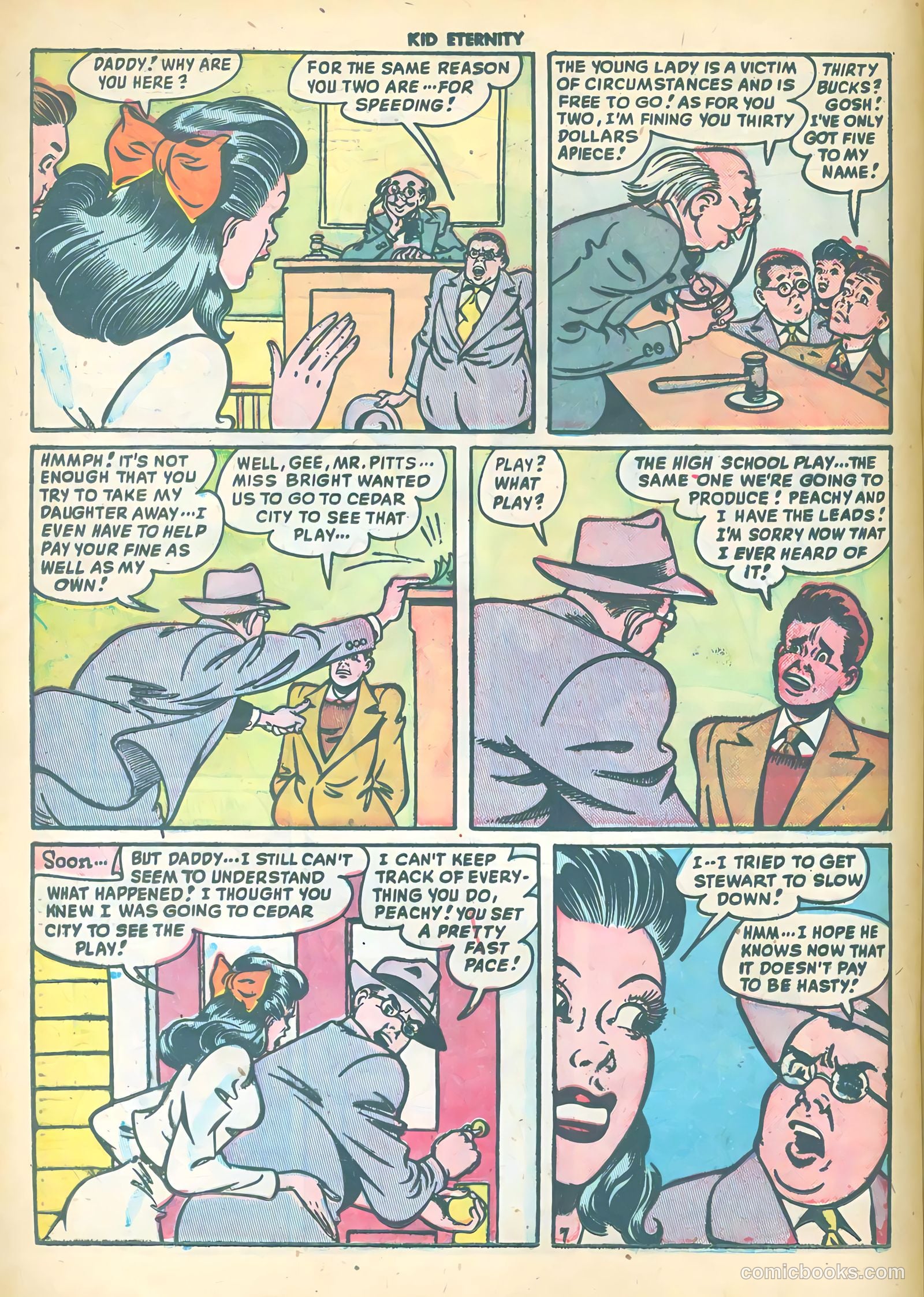 Kid Eternity #16 (1949) — page 20 of 36