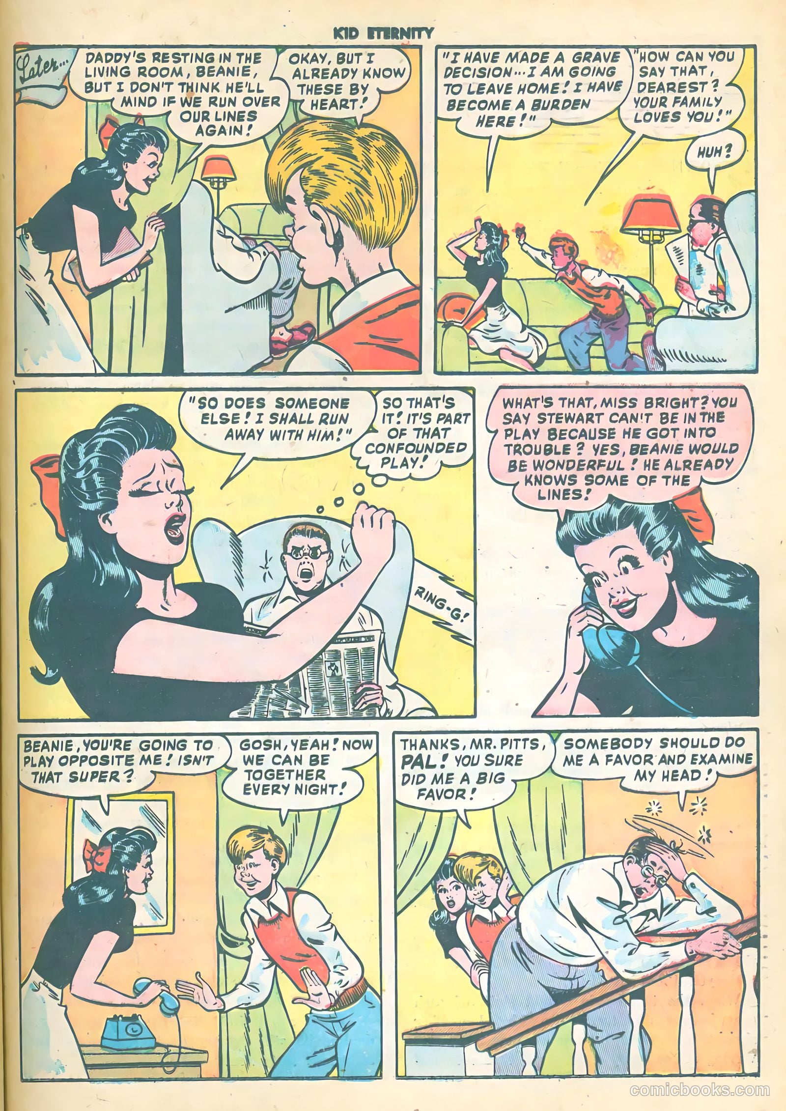 Kid Eternity #16 (1949) — page 21 of 36