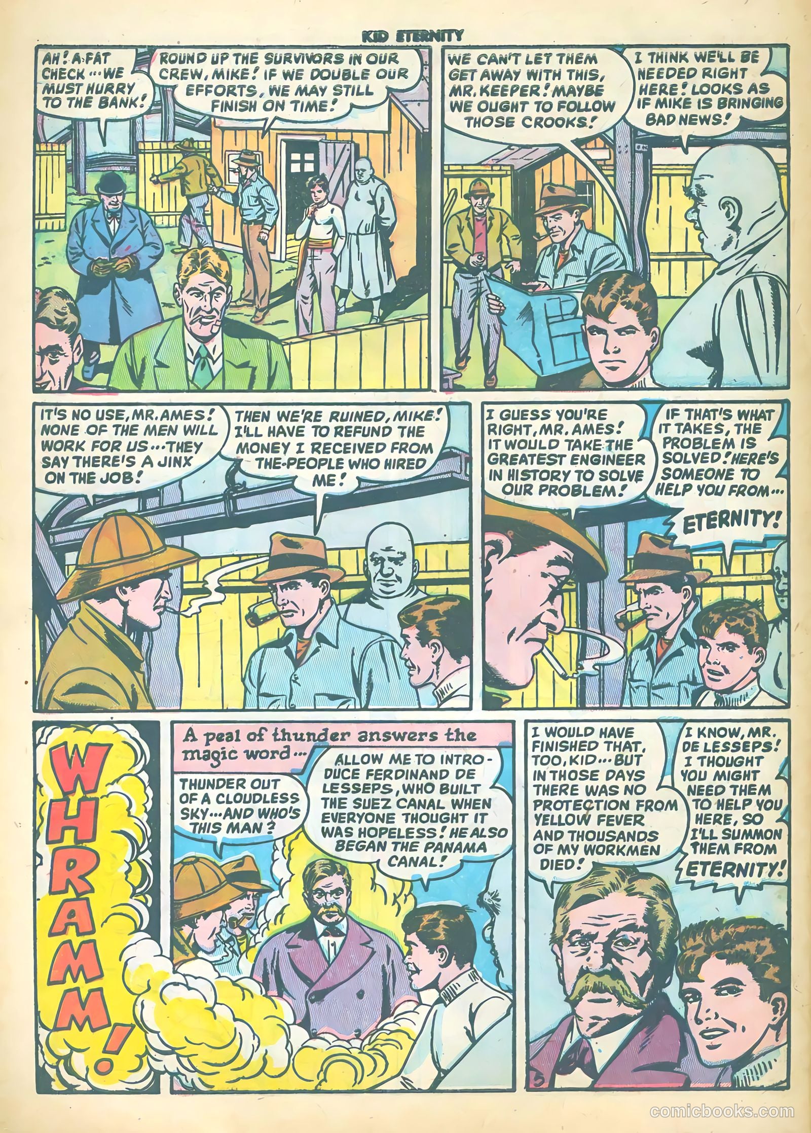 Kid Eternity #16 (1949) — page 28 of 36