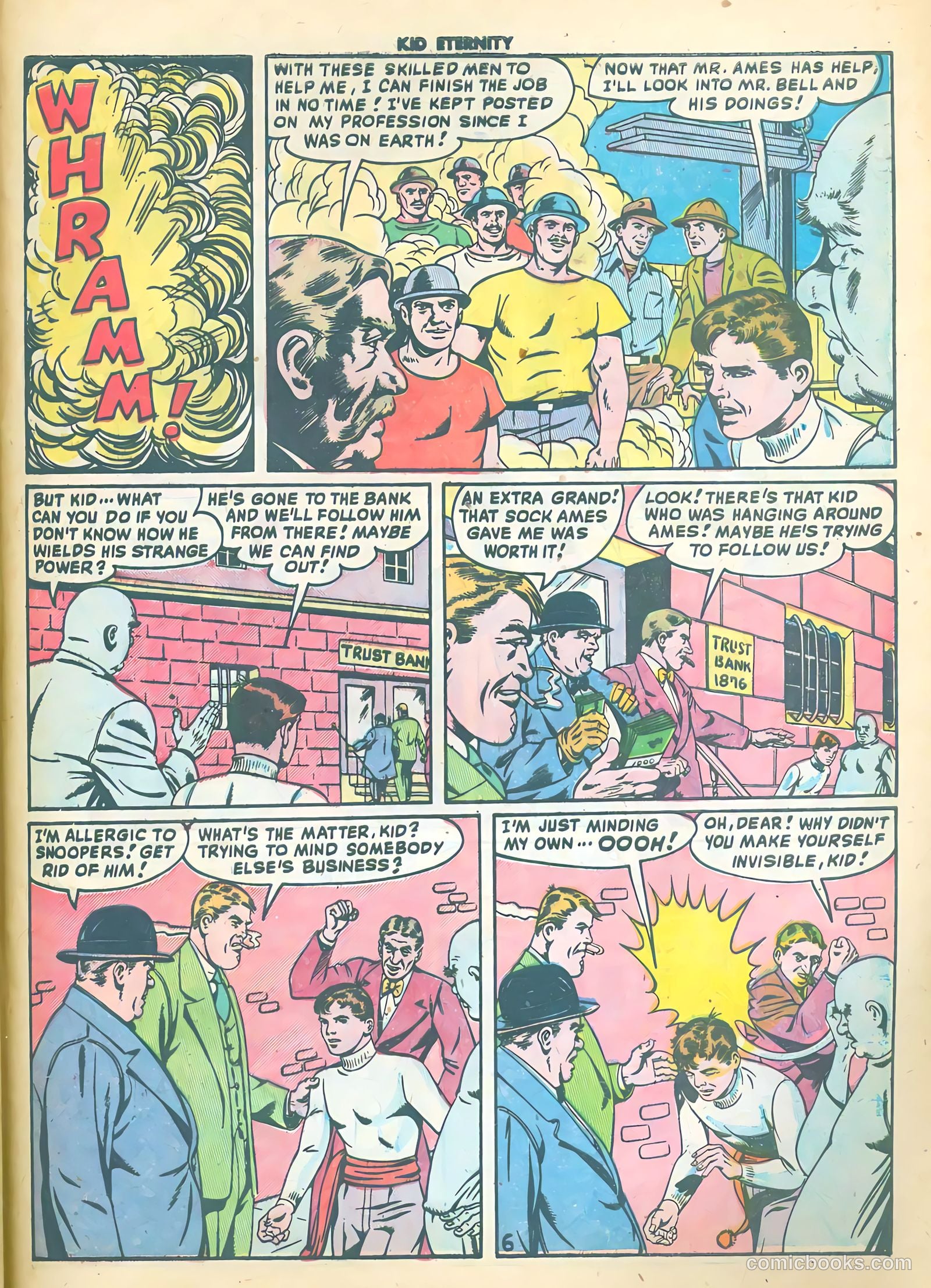 Kid Eternity #16 (1949) — page 29 of 36