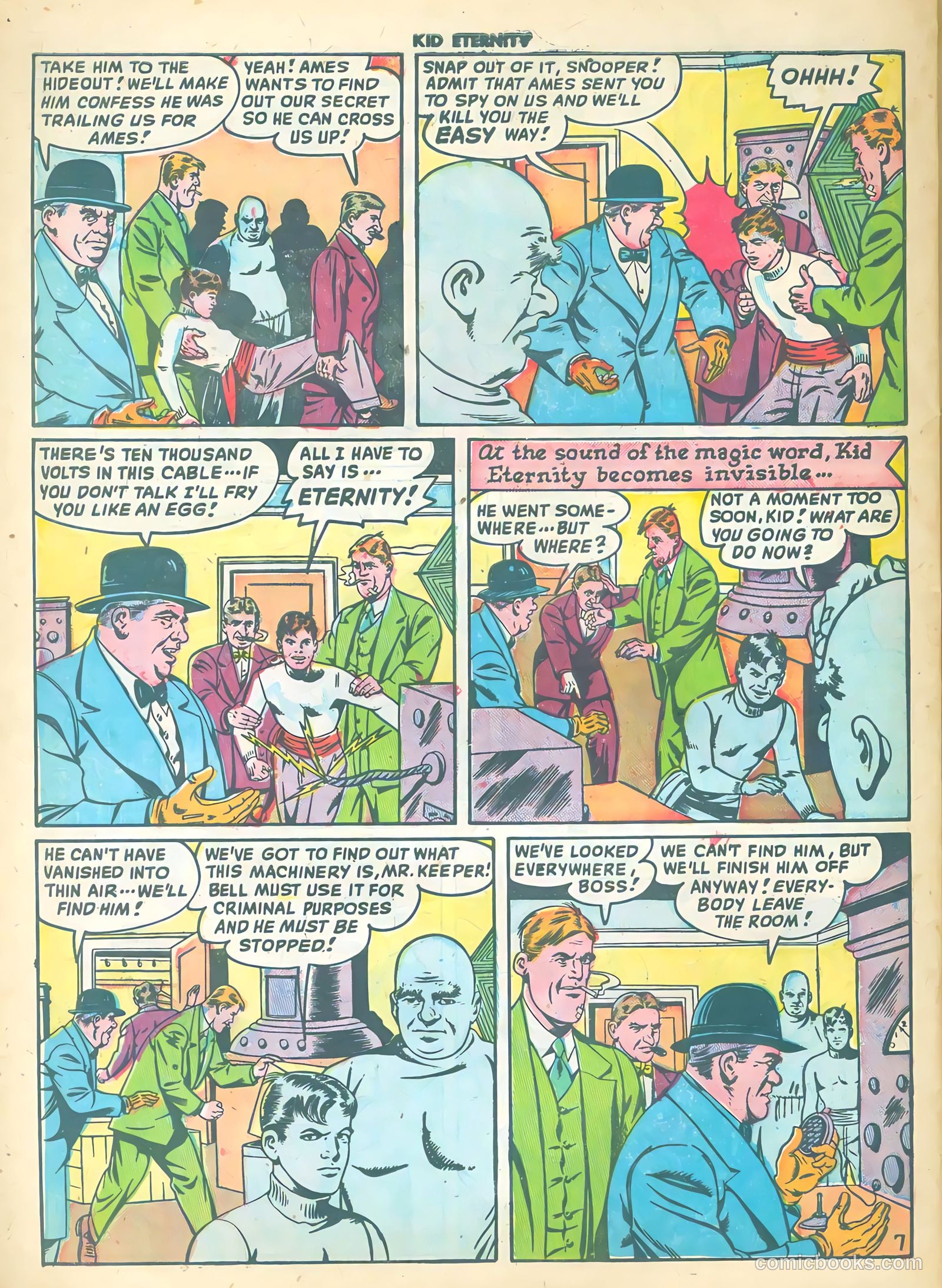Kid Eternity #16 (1949) — page 30 of 36