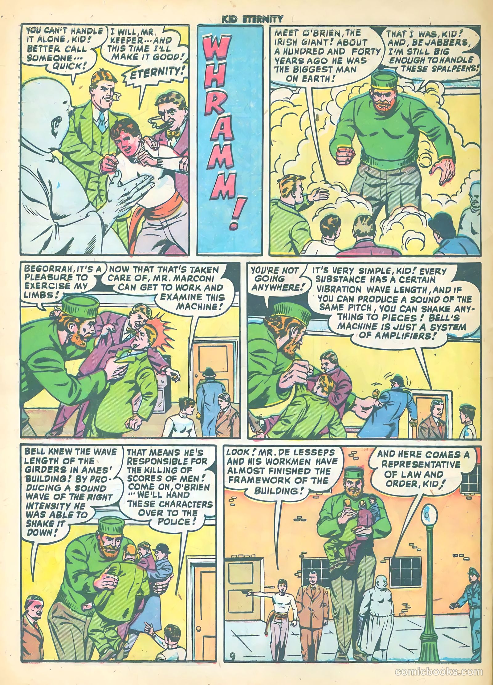 Kid Eternity #16 (1949) — page 32 of 36