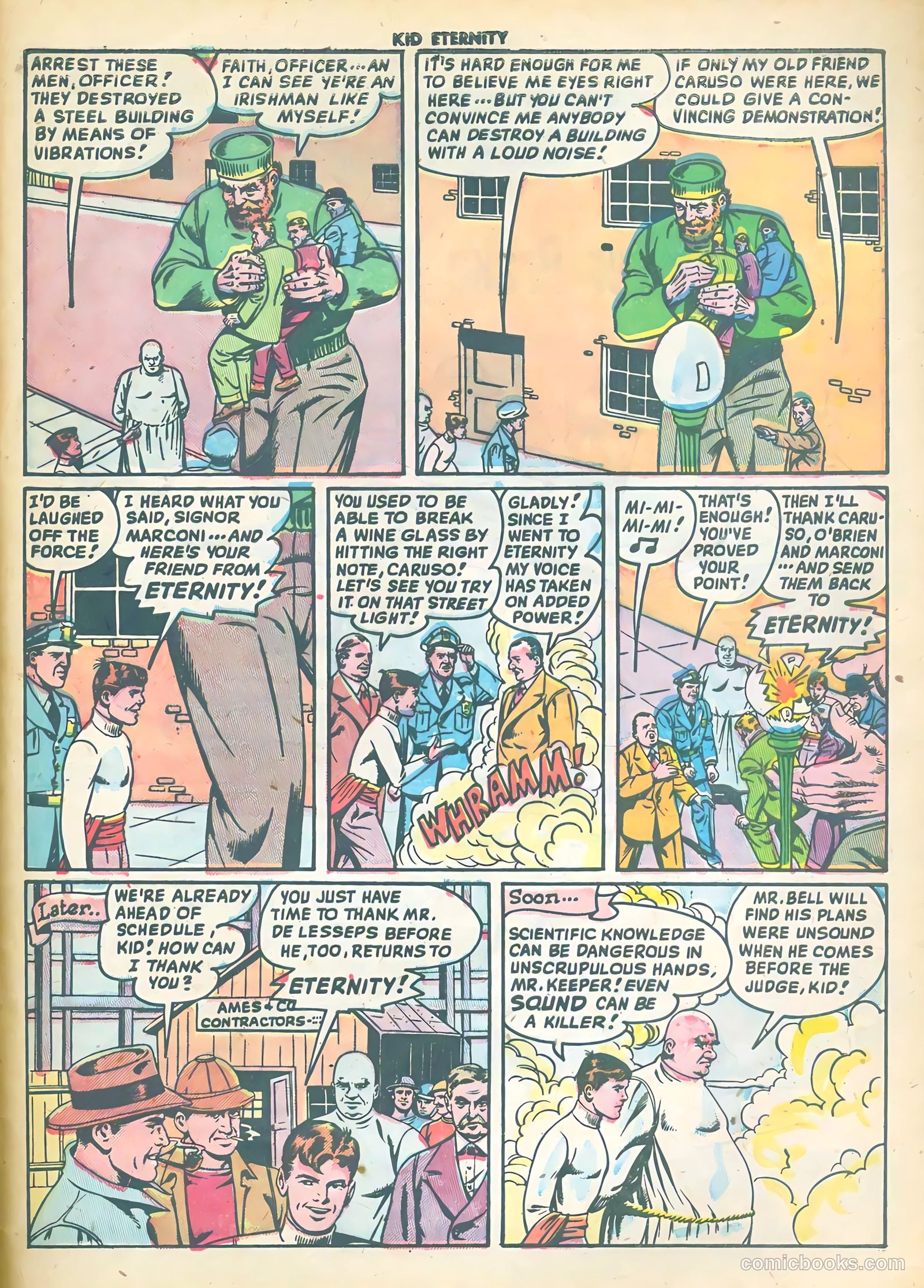 Kid Eternity #16 (1949) — page 33 of 36