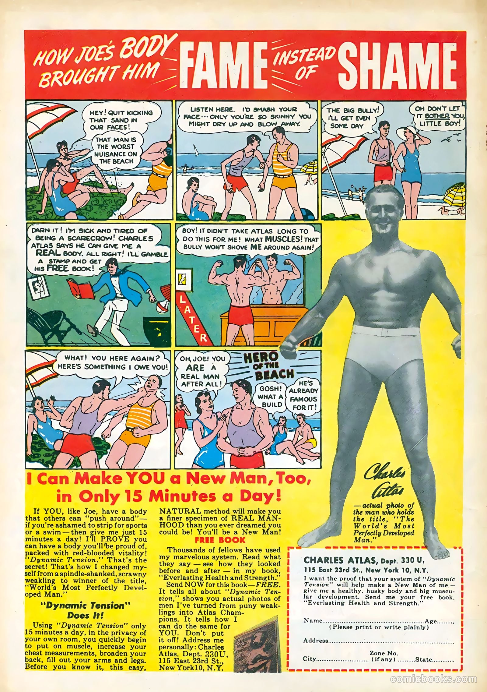 Kid Eternity #16 (1949) — page 36 of 36