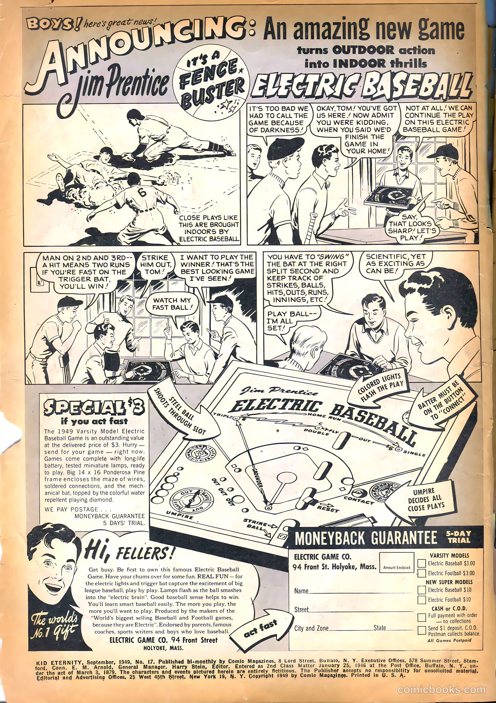 Kid Eternity #17 (1949) — page 2 of 36