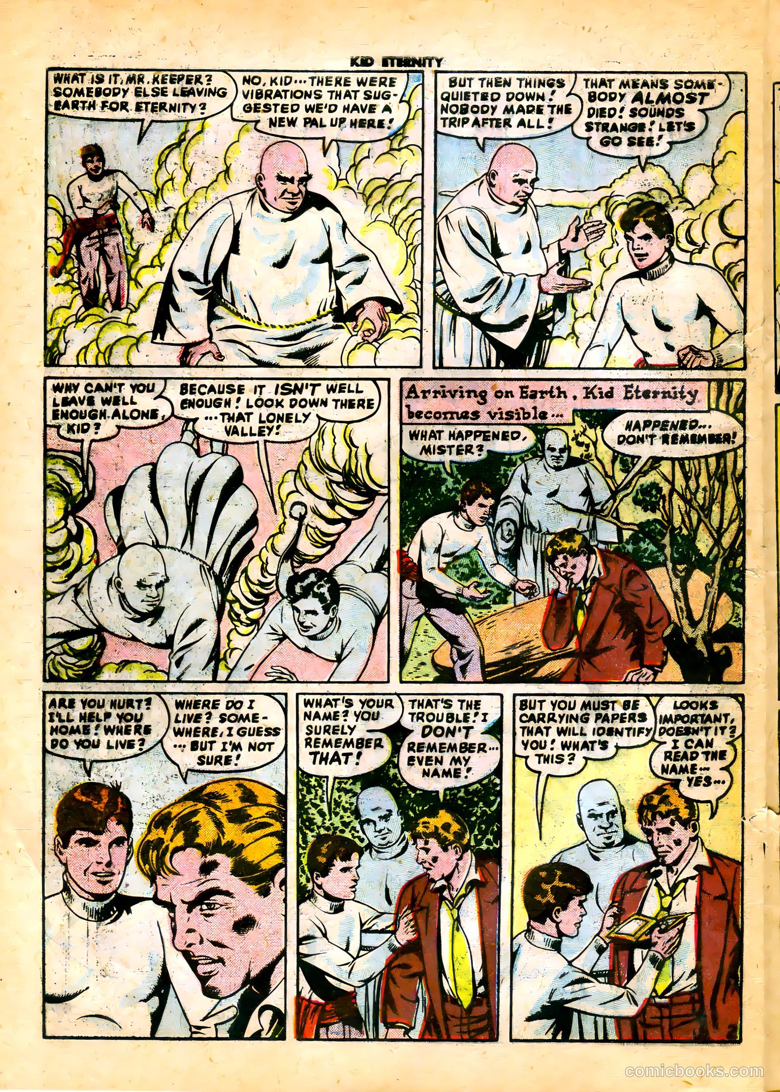 Kid Eternity #17 (1949) — page 4 of 36