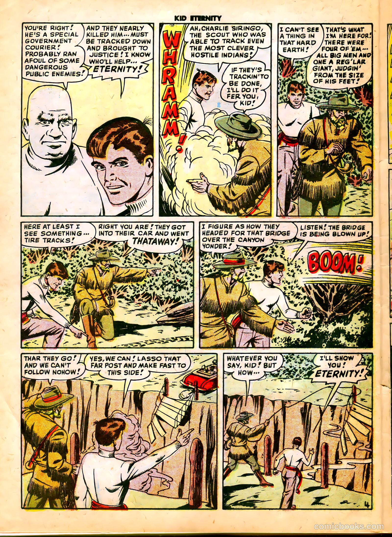 Kid Eternity #17 (1949) — page 6 of 36