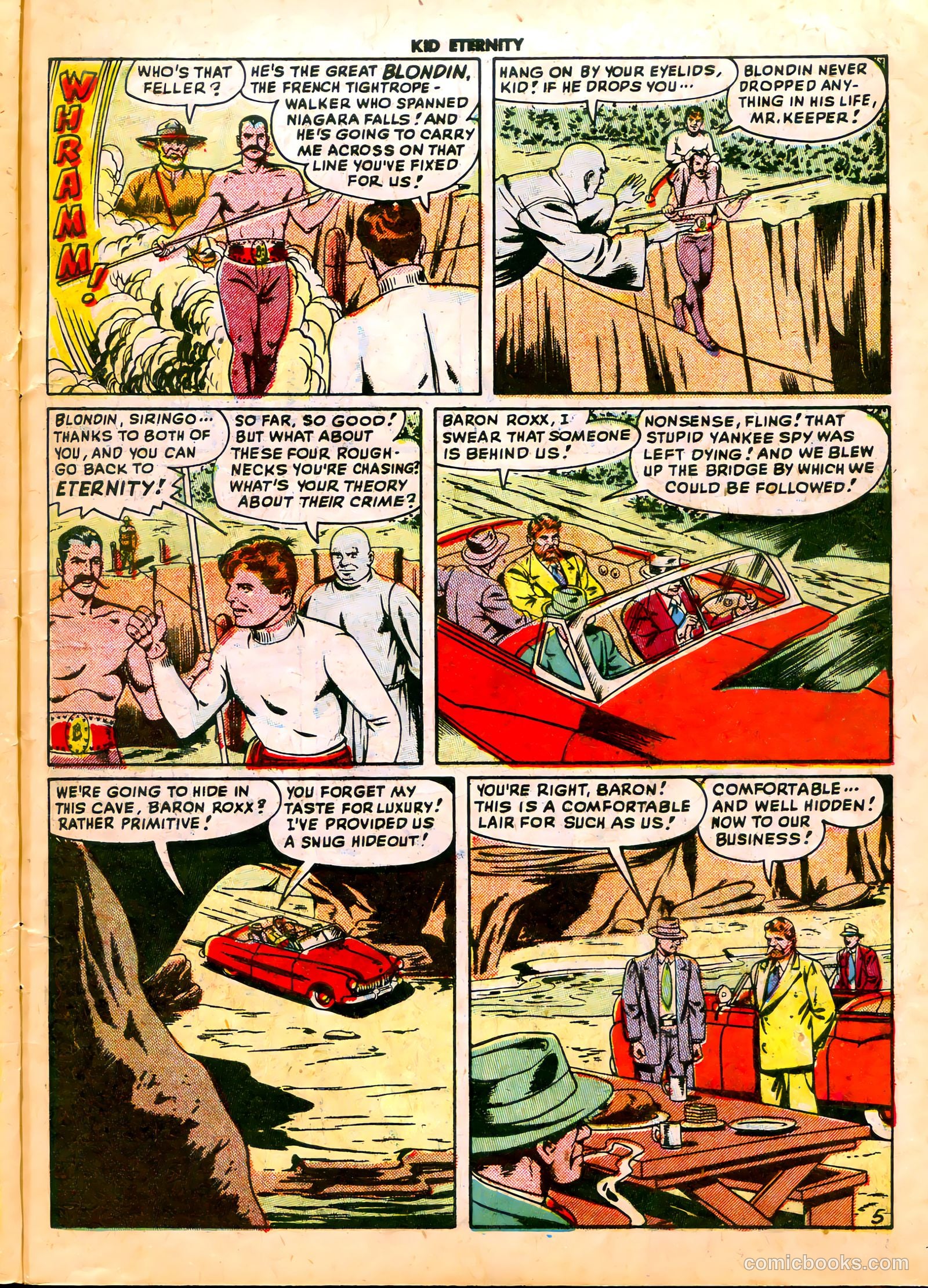 Kid Eternity #17 (1949) — page 7 of 36