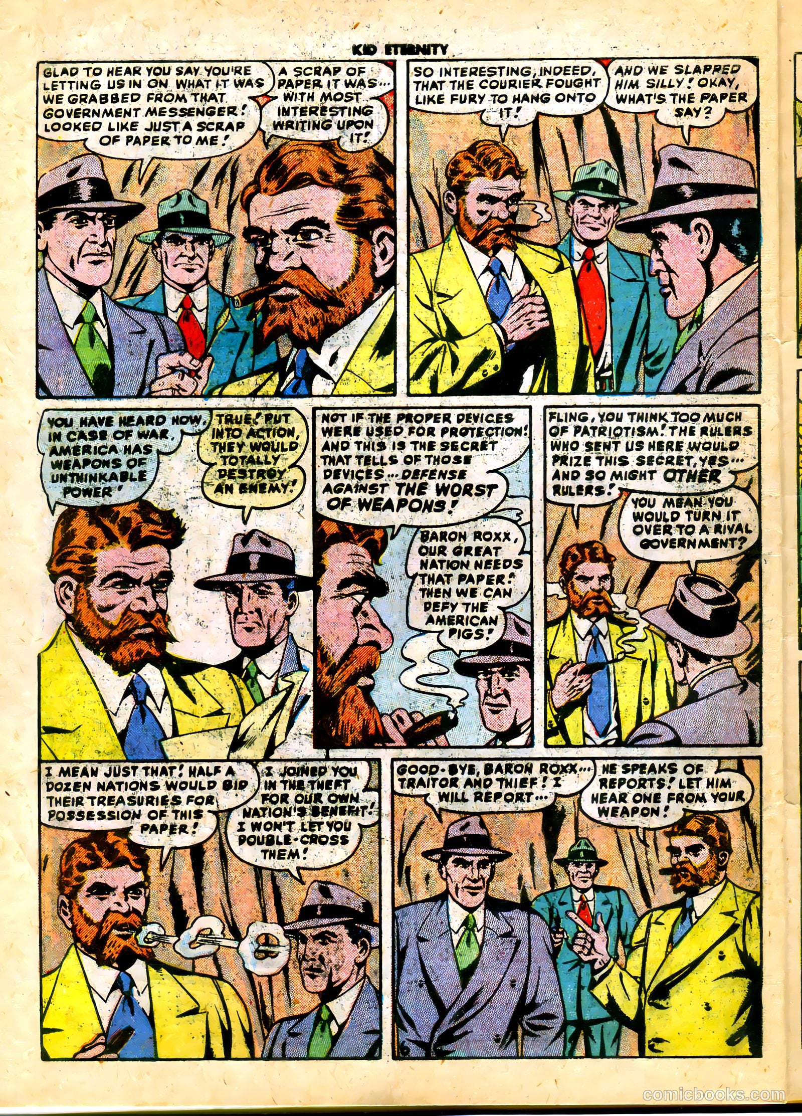 Kid Eternity #17 (1949) — page 8 of 36