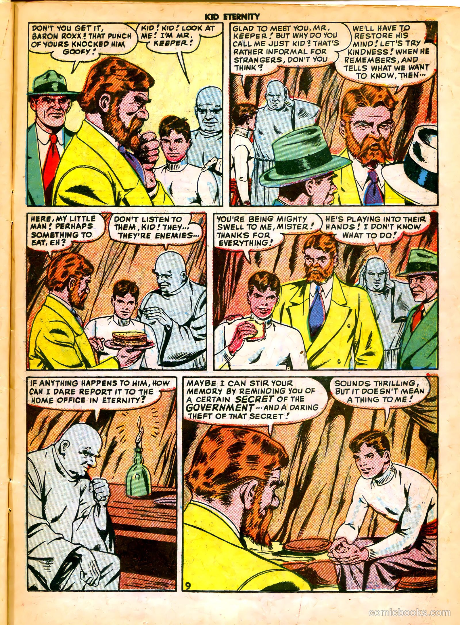 Kid Eternity #17 (1949) — page 11 of 36
