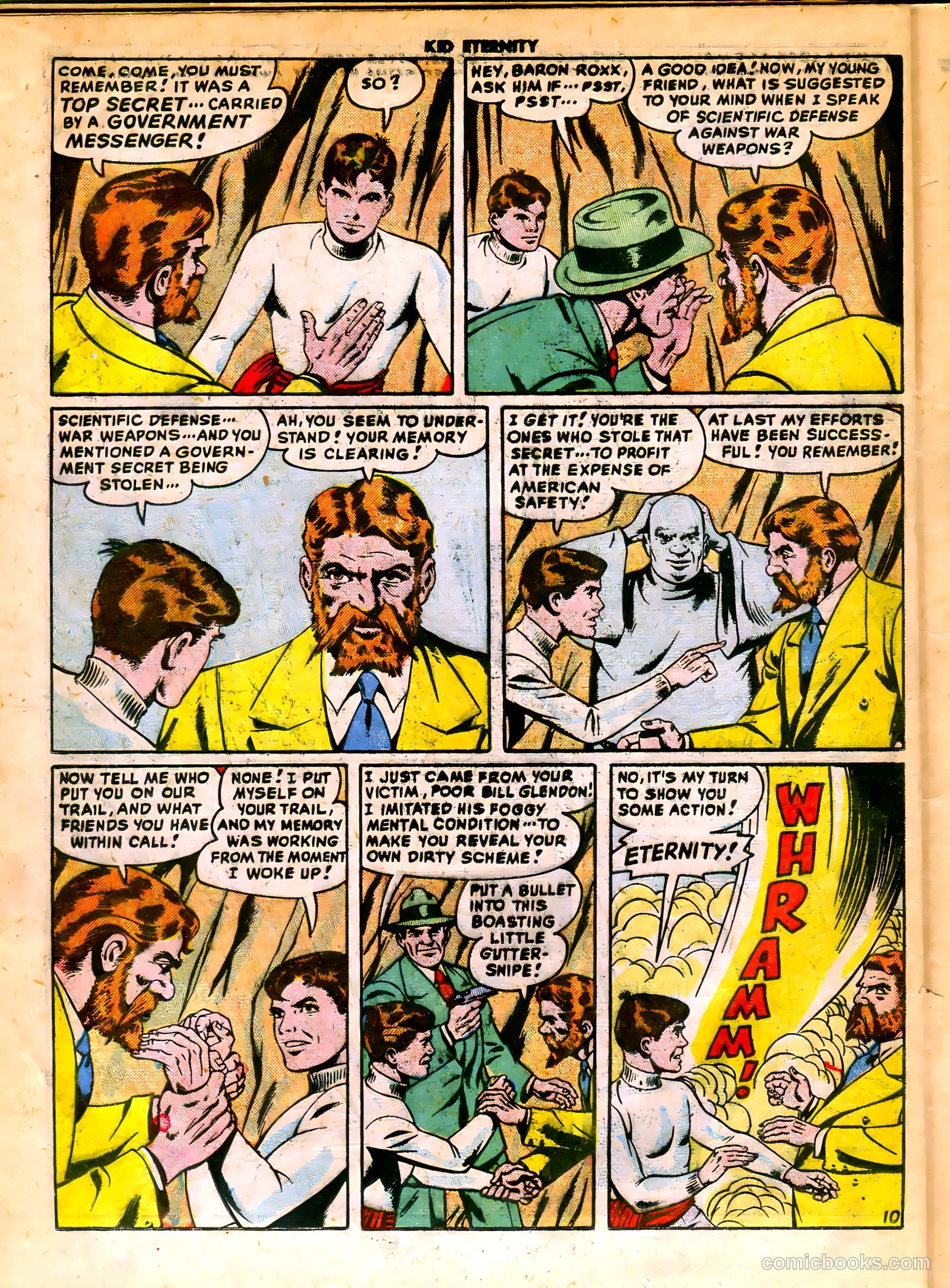 Kid Eternity #17 (1949) — page 12 of 36