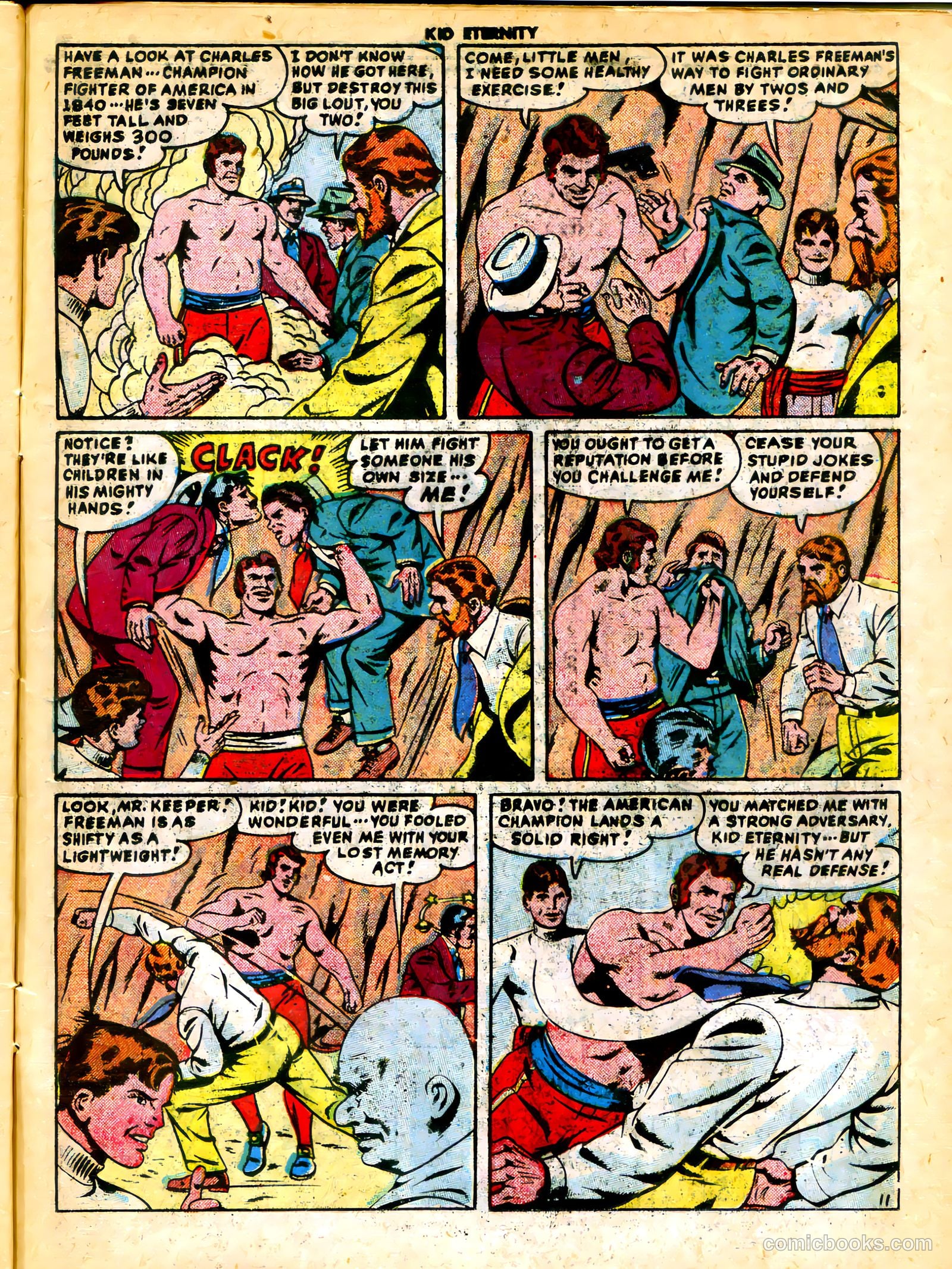 Kid Eternity #17 (1949) — page 13 of 36