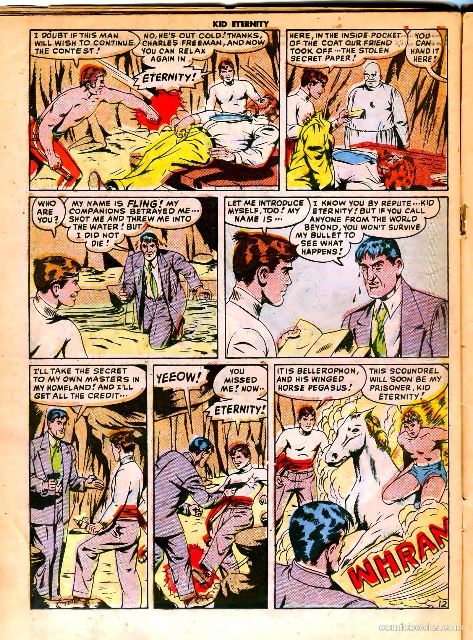 Kid Eternity #17 (1949) — page 14 of 36