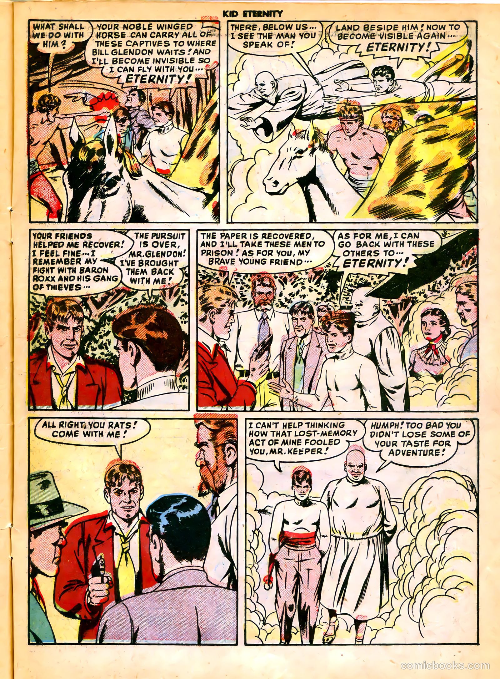 Kid Eternity #17 (1949) — page 15 of 36