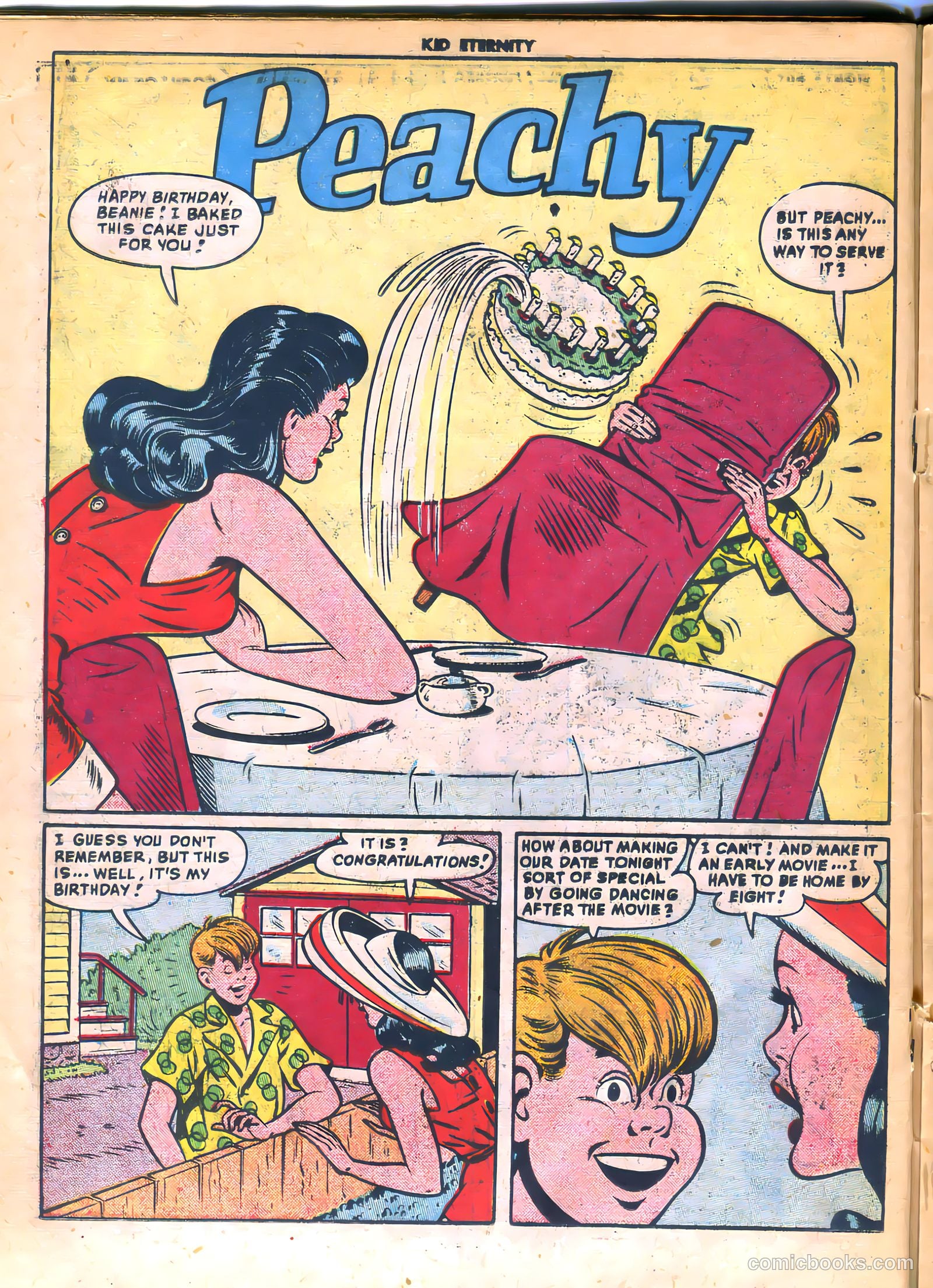 Kid Eternity #17 (1949) — page 16 of 36