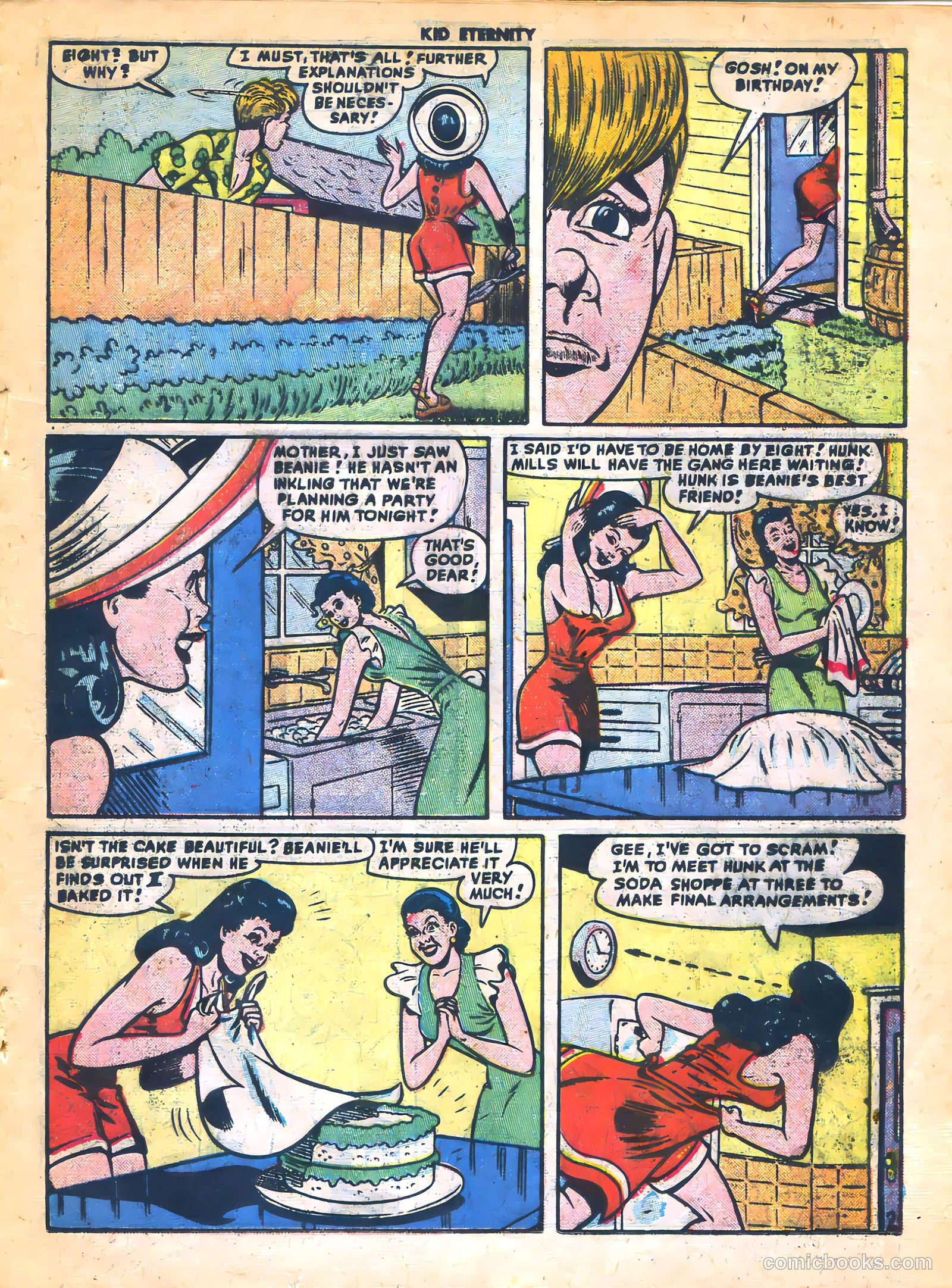 Kid Eternity #17 (1949) — page 17 of 36