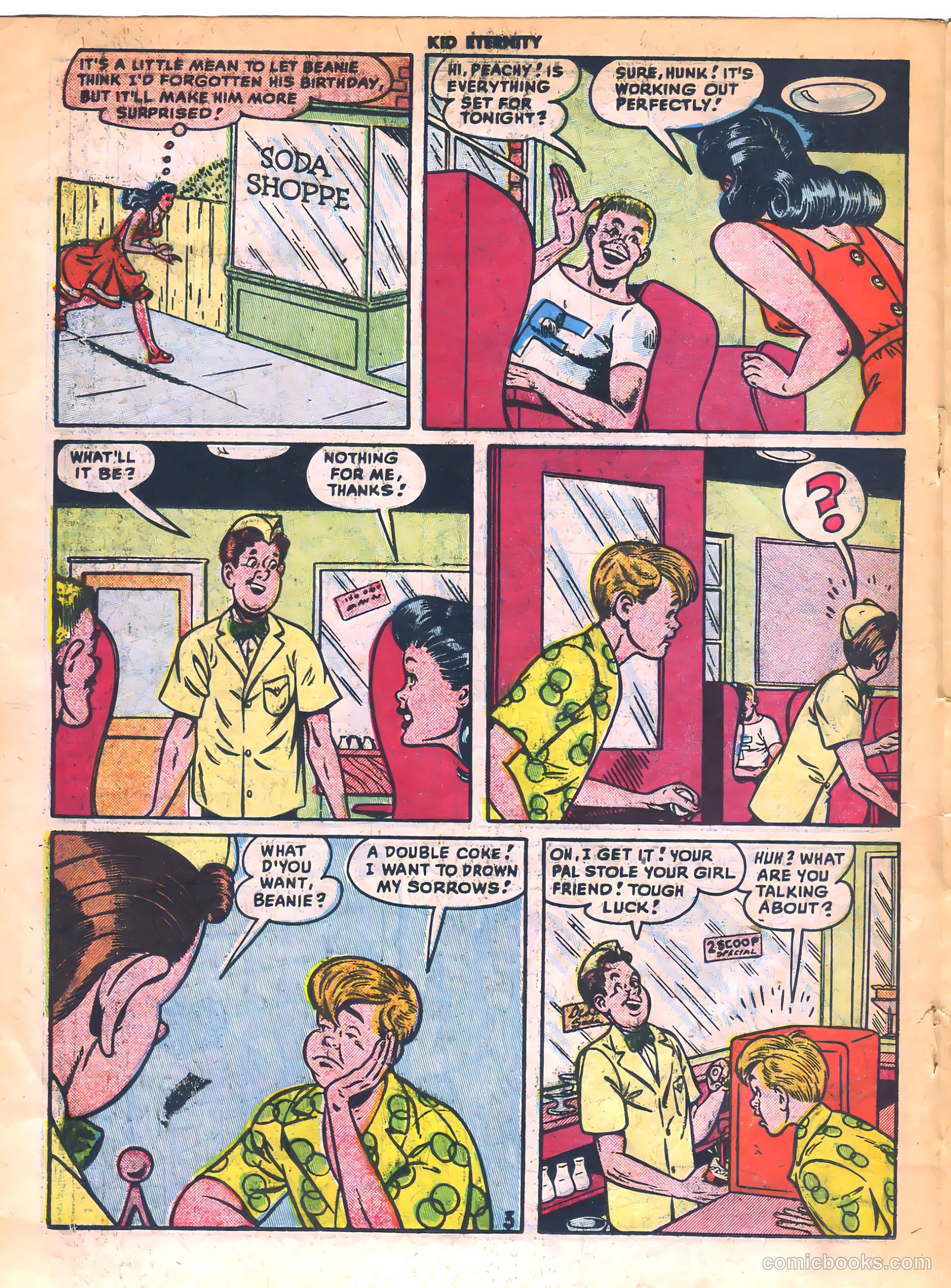 Kid Eternity #17 (1949) — page 18 of 36