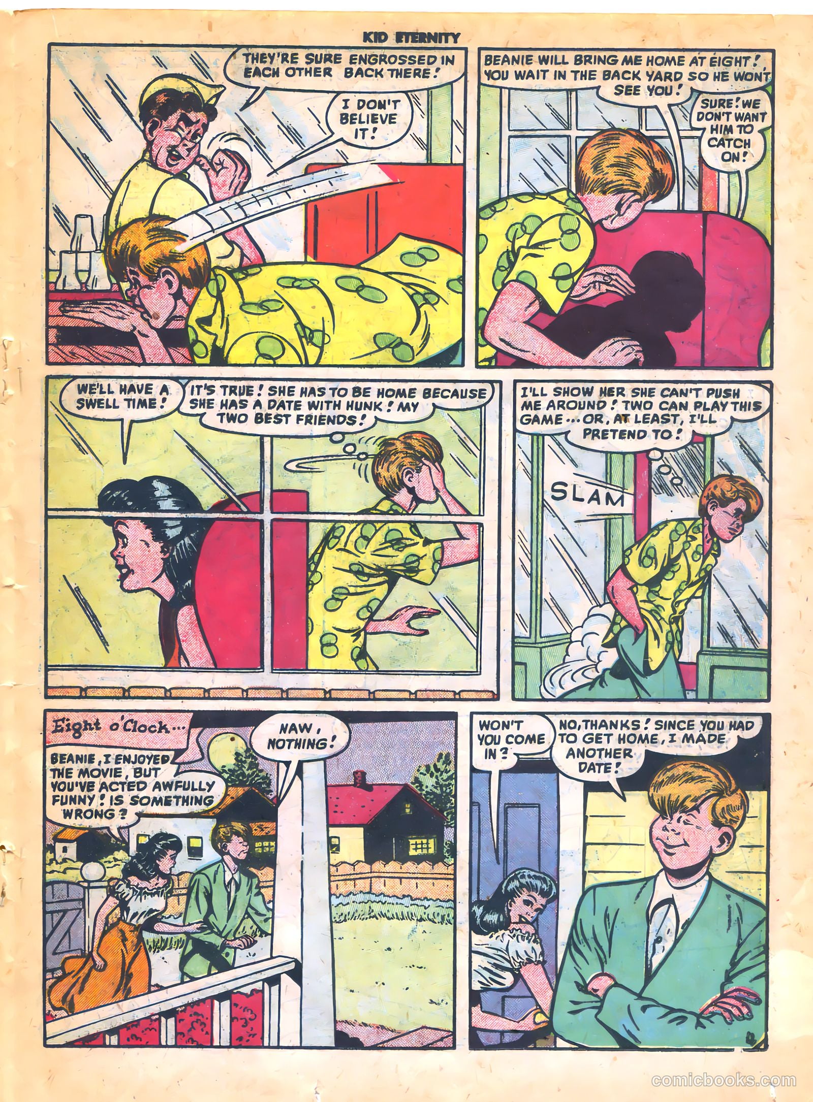 Kid Eternity #17 (1949) — page 19 of 36