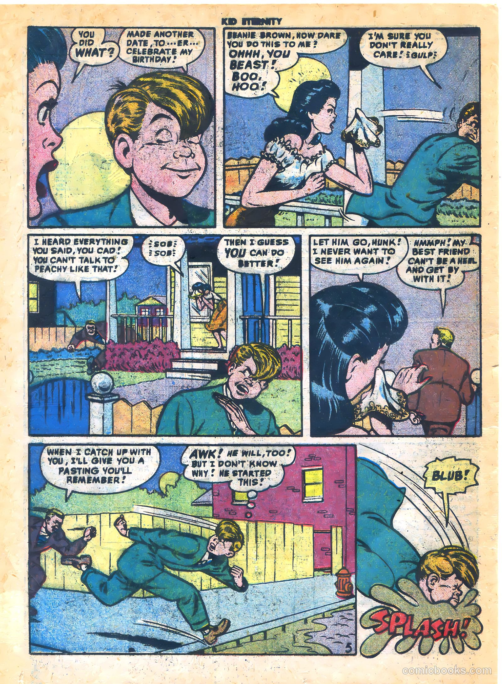 Kid Eternity #17 (1949) — page 20 of 36