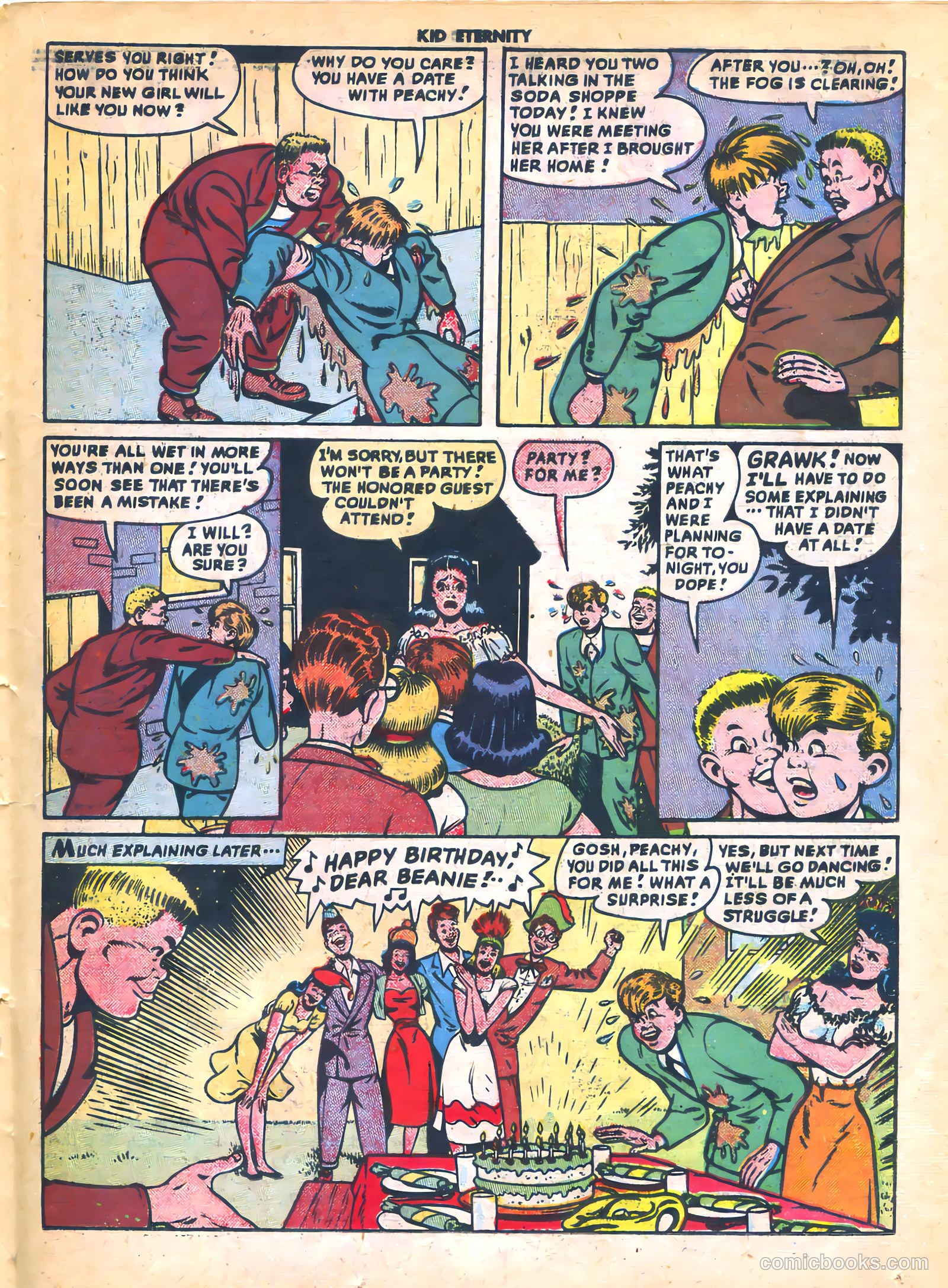 Kid Eternity #17 (1949) — page 21 of 36