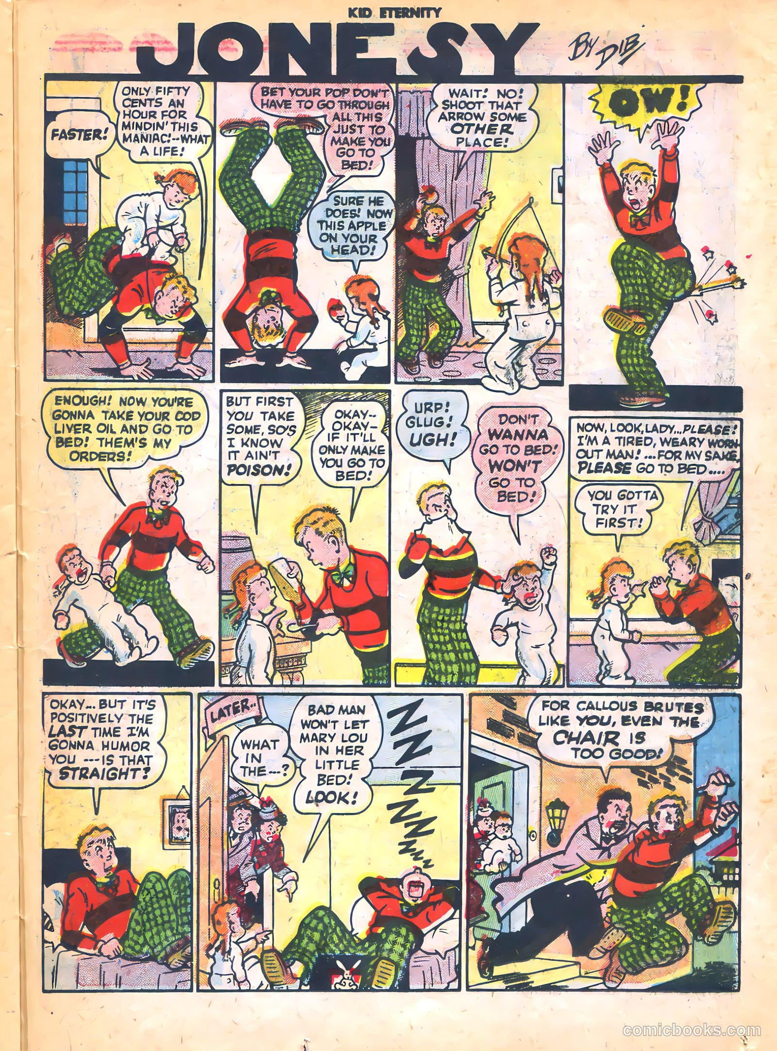 Kid Eternity #17 (1949) — page 23 of 36