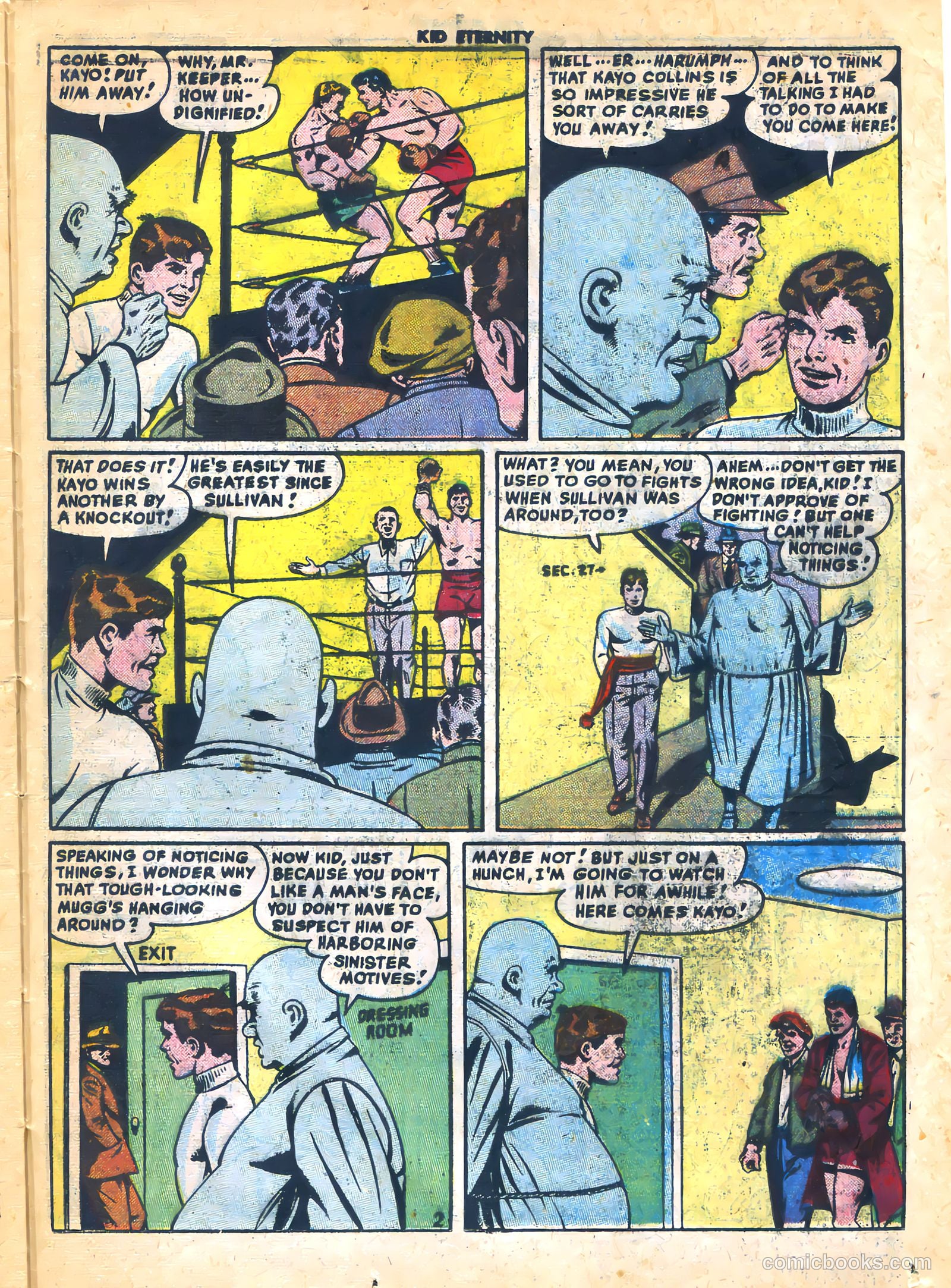Kid Eternity #17 (1949) — page 25 of 36