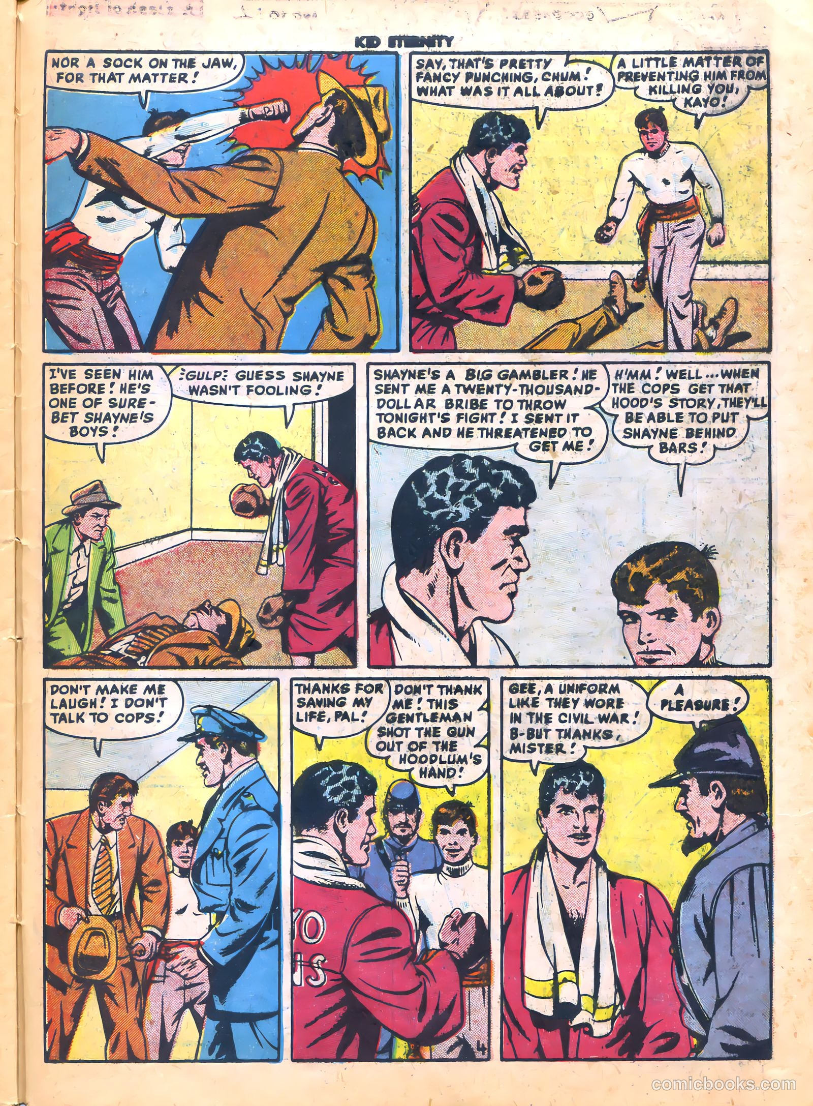 Kid Eternity #17 (1949) — page 27 of 36
