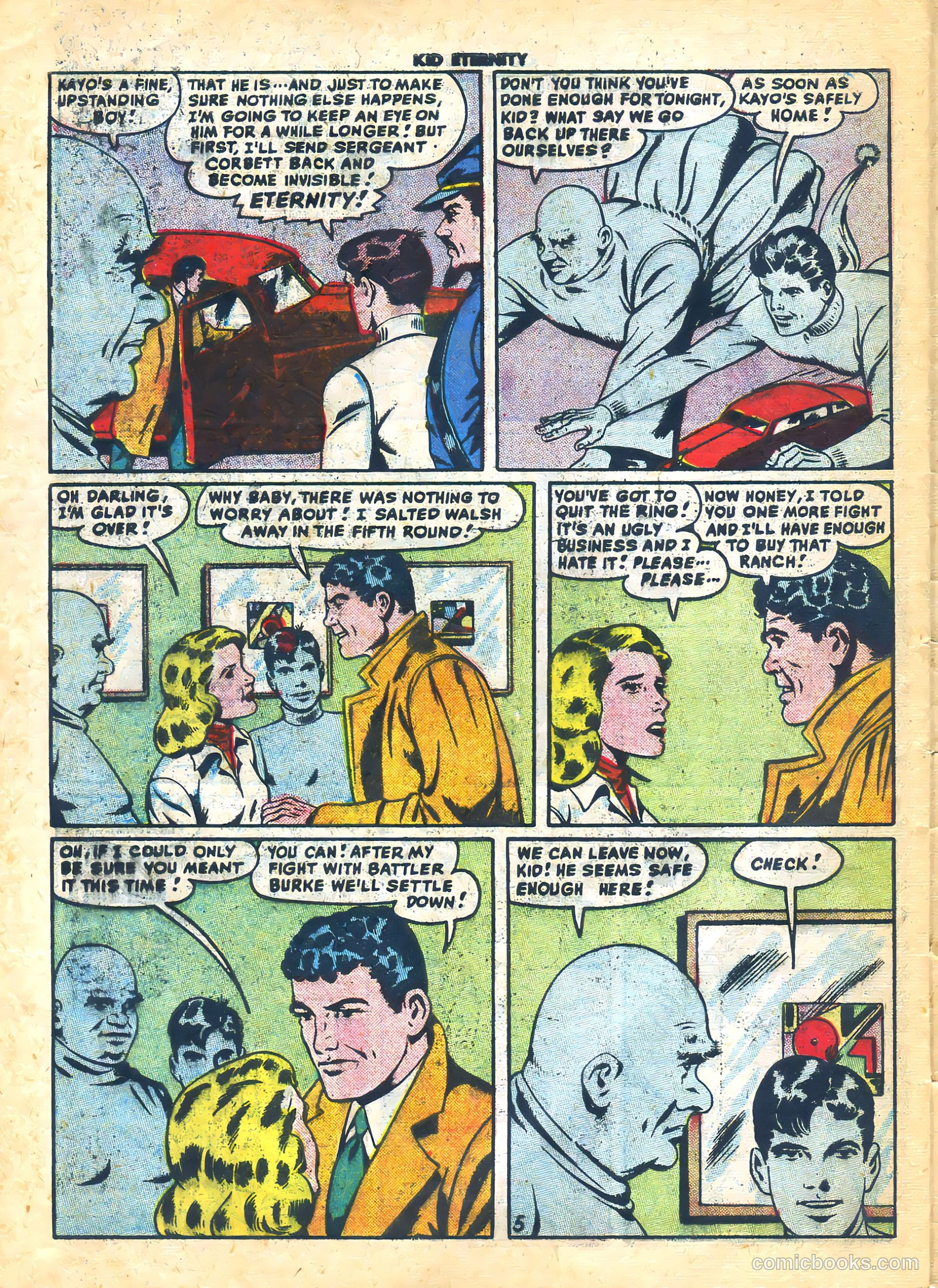 Kid Eternity #17 (1949) — page 28 of 36