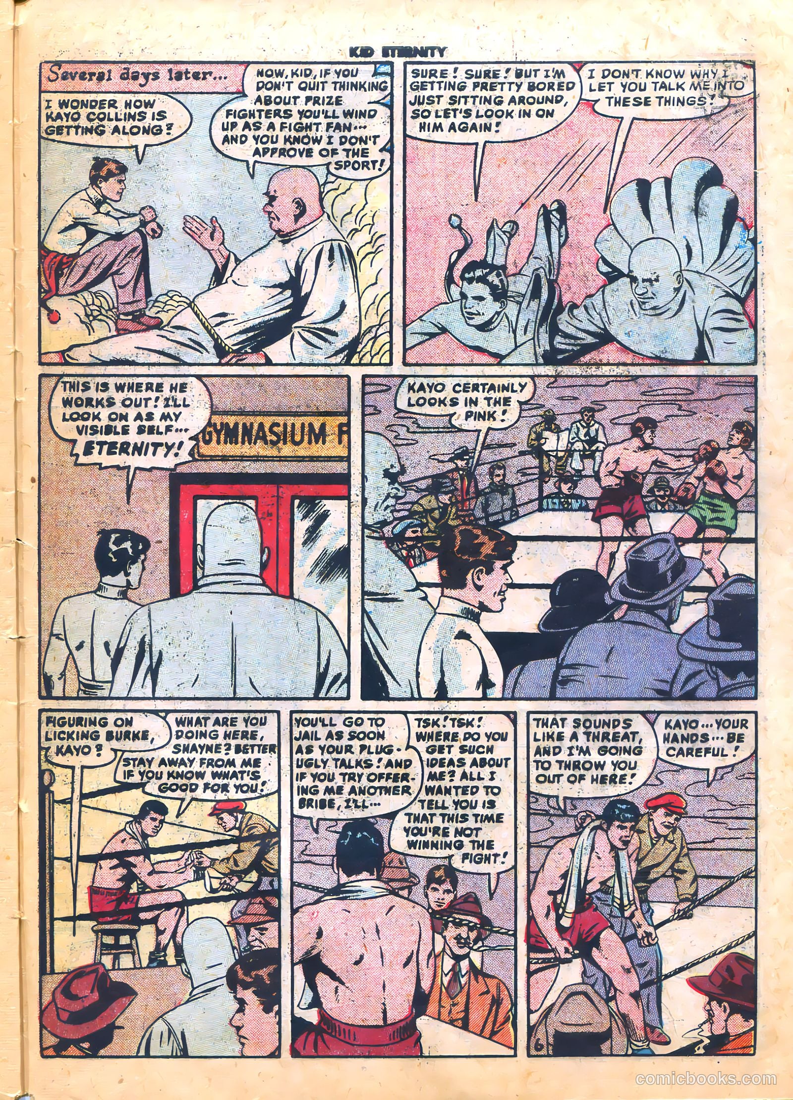 Kid Eternity #17 (1949) — page 29 of 36