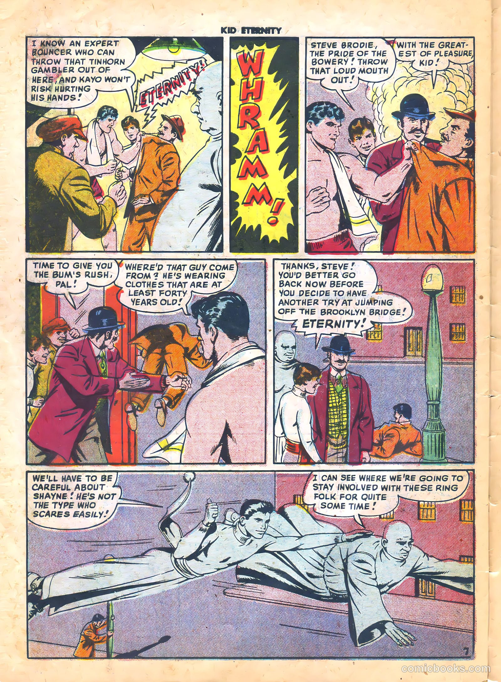 Kid Eternity #17 (1949) — page 30 of 36
