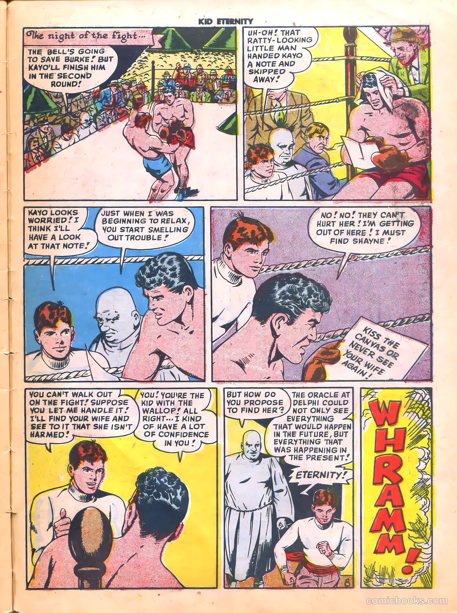 Kid Eternity #17 (1949) — page 31 of 36