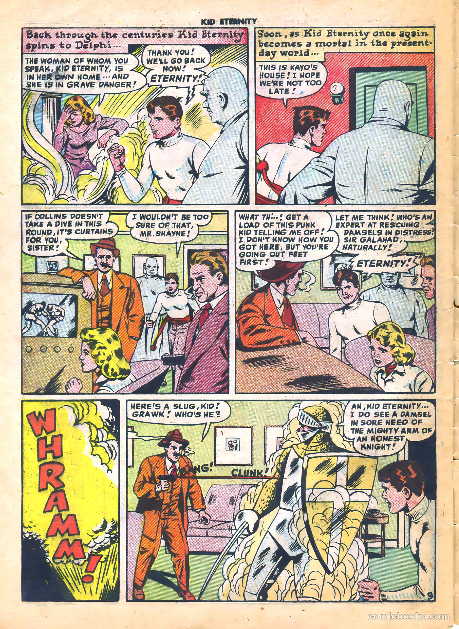 Kid Eternity #17 (1949) — page 32 of 36