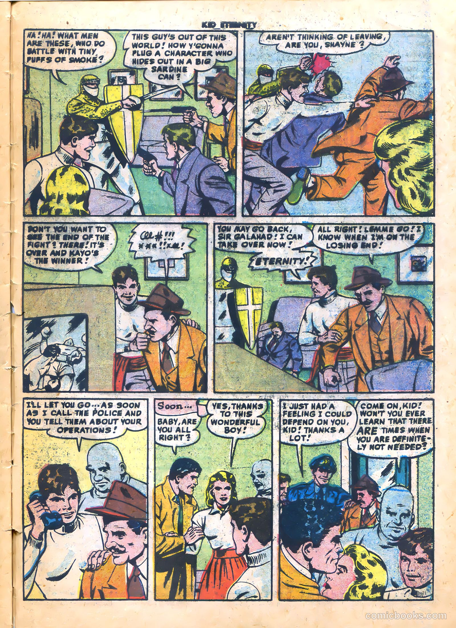 Kid Eternity #17 (1949) — page 33 of 36