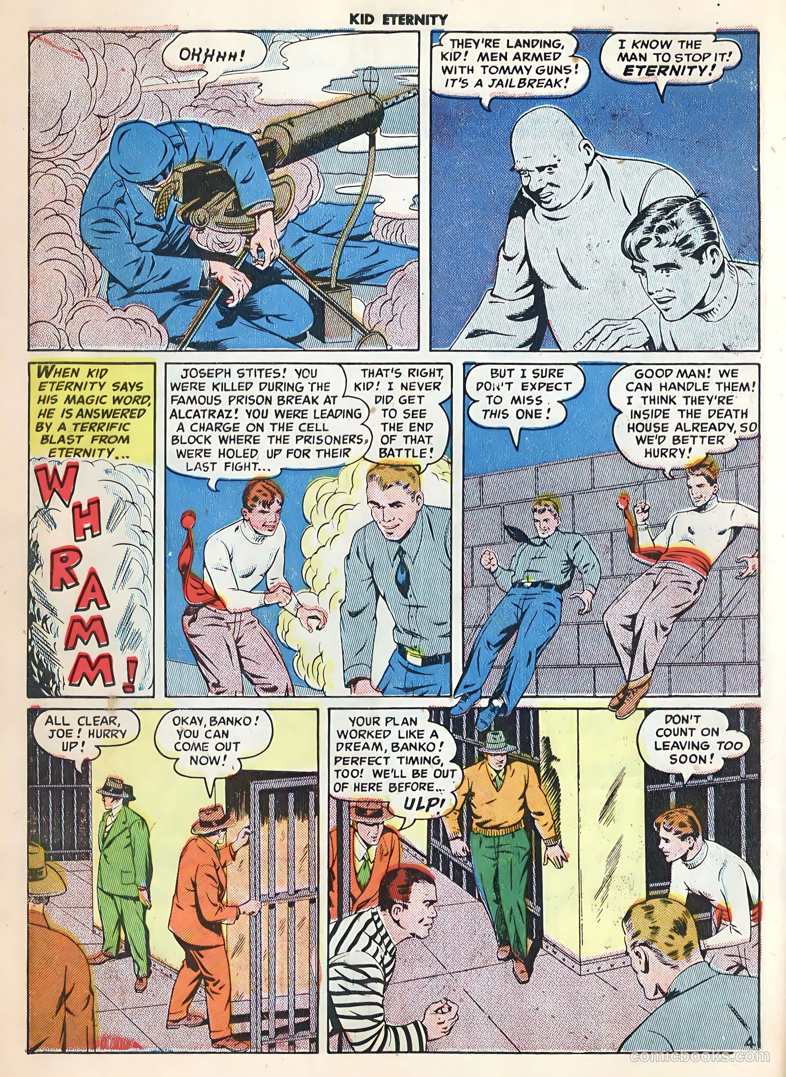 Kid Eternity #18 (1949) — page 7 of 37