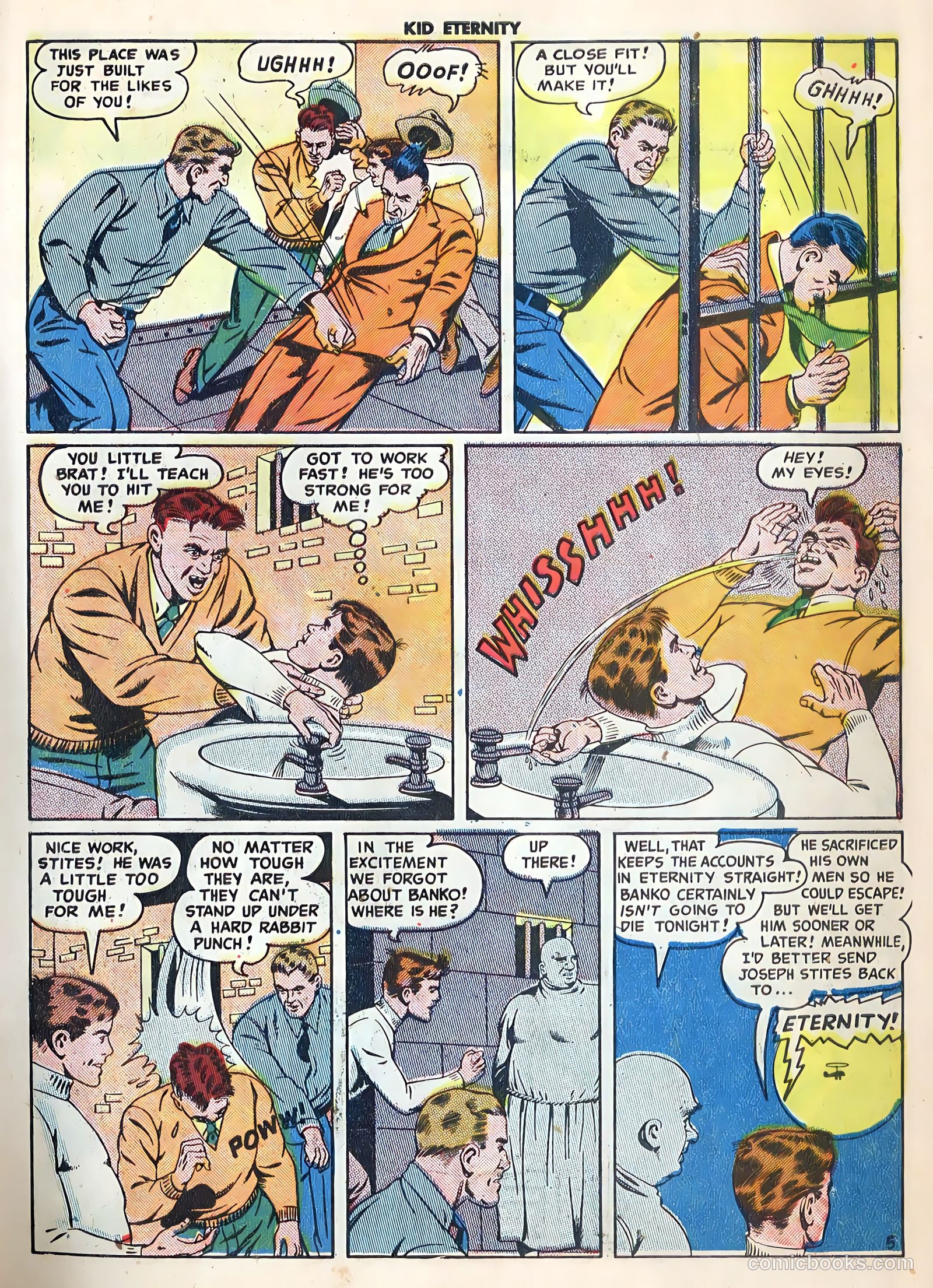 Kid Eternity #18 (1949) — page 8 of 37