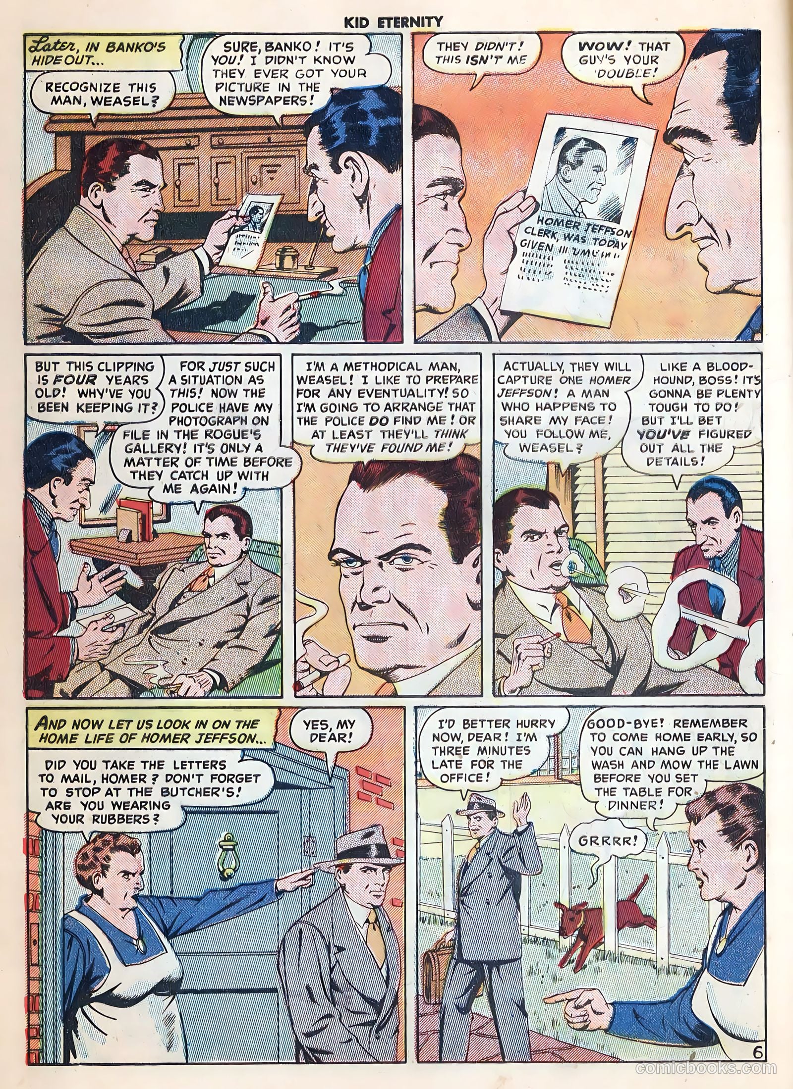 Kid Eternity #18 (1949) — page 9 of 37