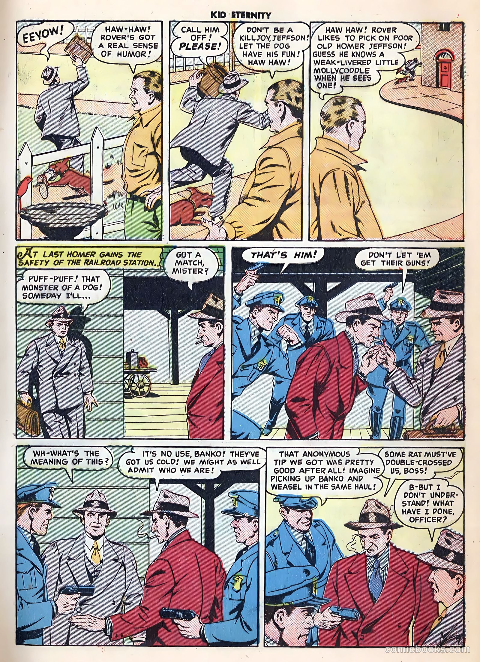 Kid Eternity #18 (1949) — page 10 of 37