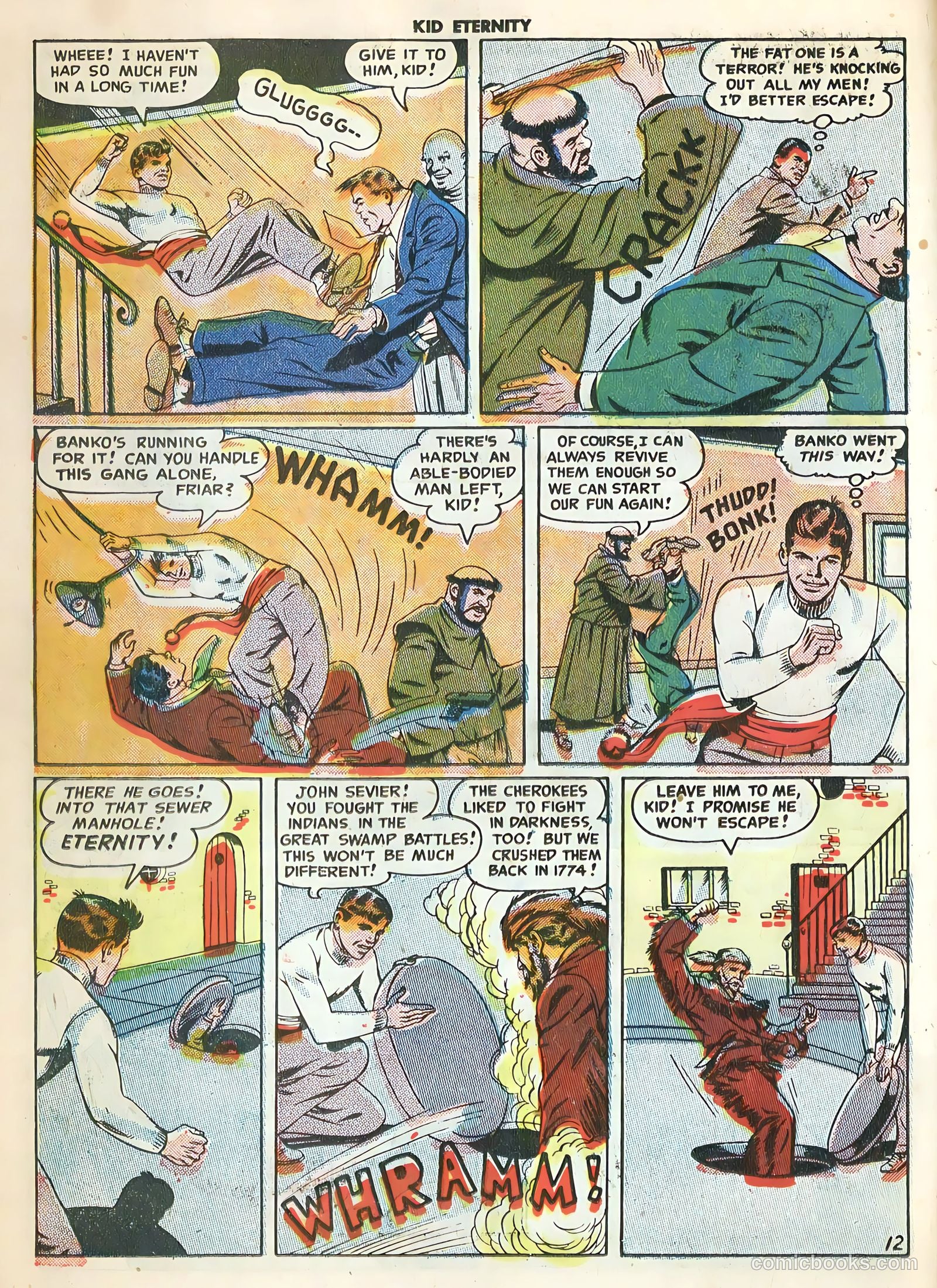 Kid Eternity #18 (1949) — page 15 of 37
