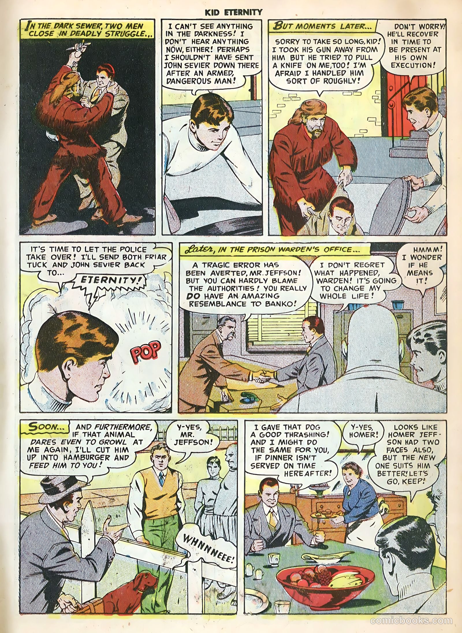 Kid Eternity #18 (1949) — page 16 of 37