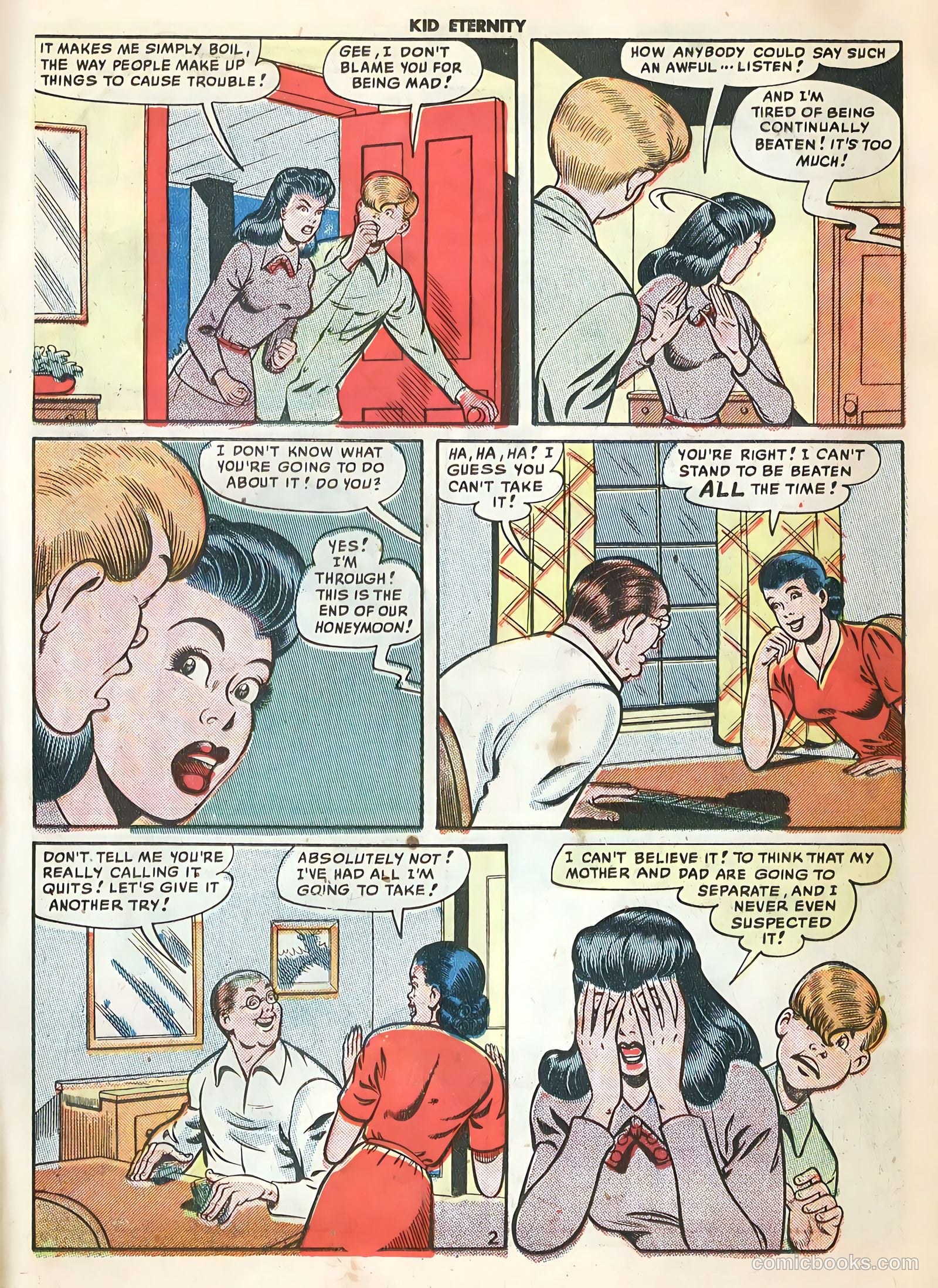 Kid Eternity #18 (1949) — page 18 of 37