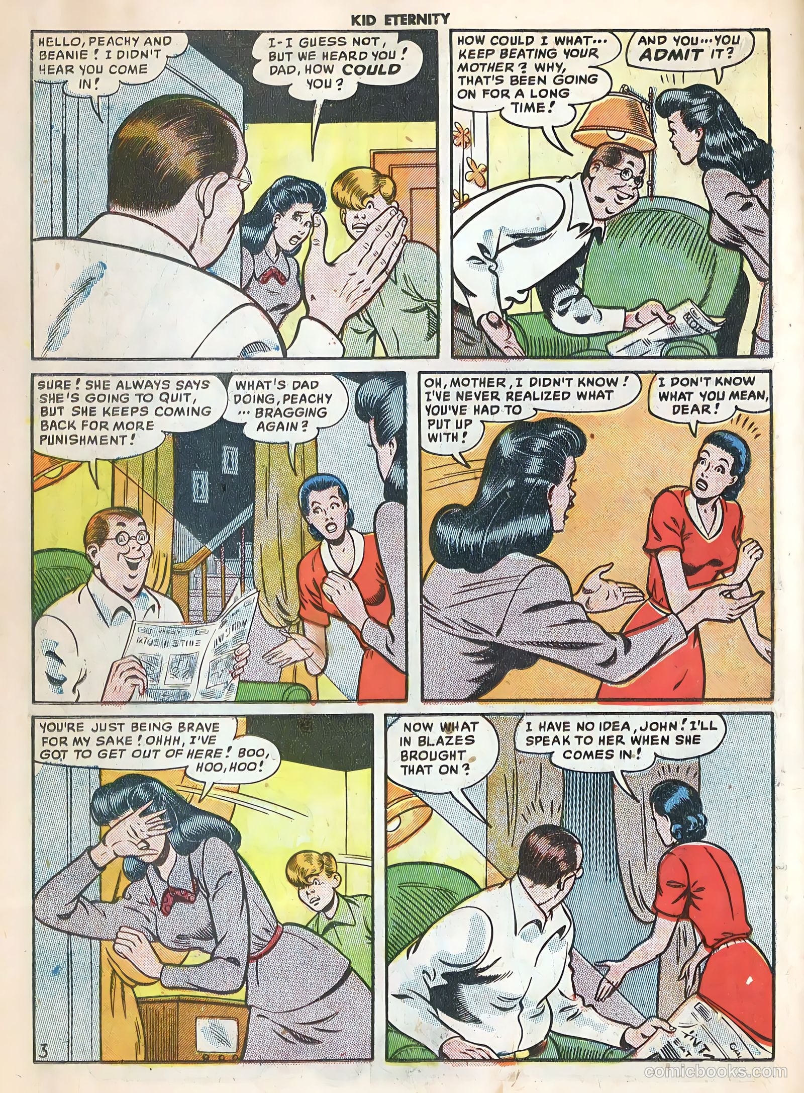 Kid Eternity #18 (1949) — page 19 of 37