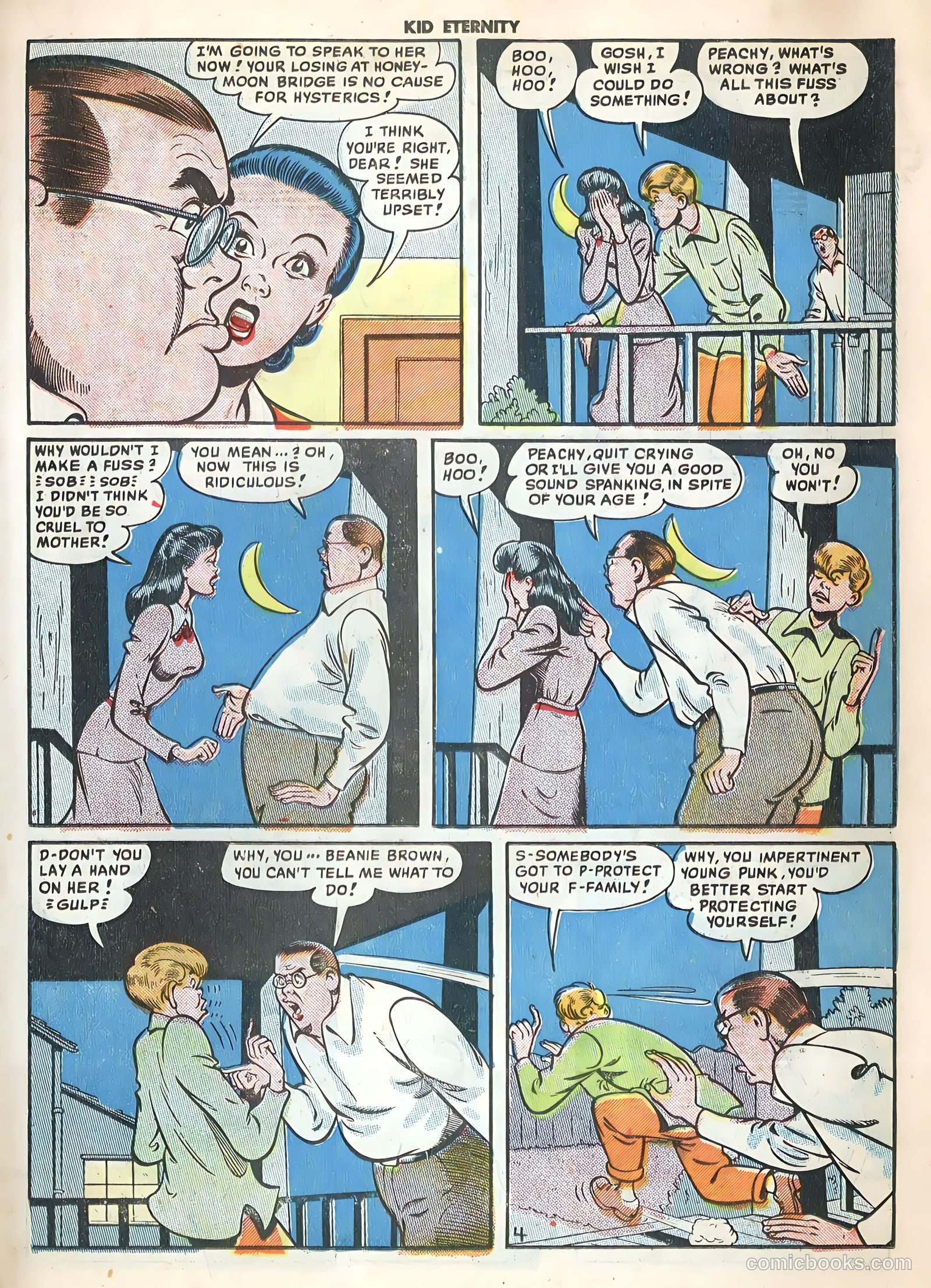 Kid Eternity #18 (1949) — page 20 of 37