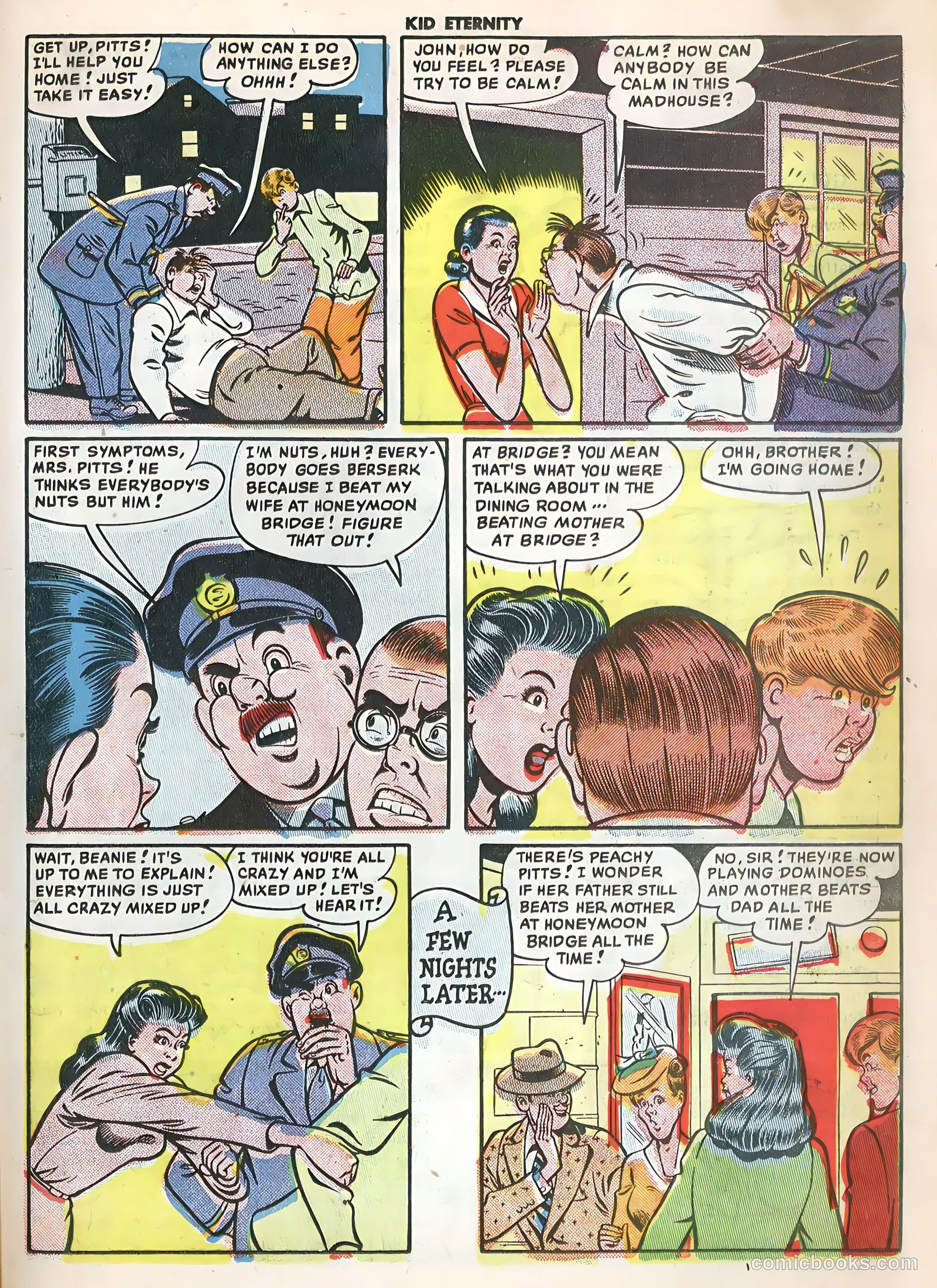 Kid Eternity #18 (1949) — page 22 of 37