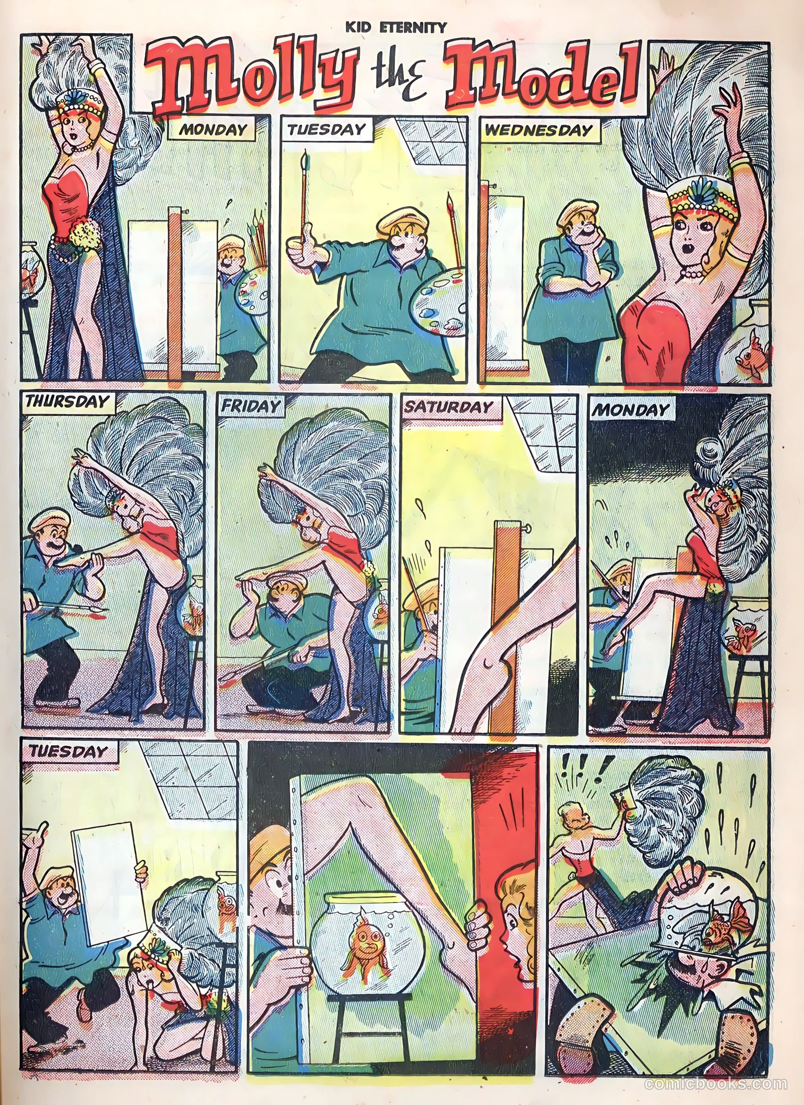 Kid Eternity #18 (1949) — page 24 of 37