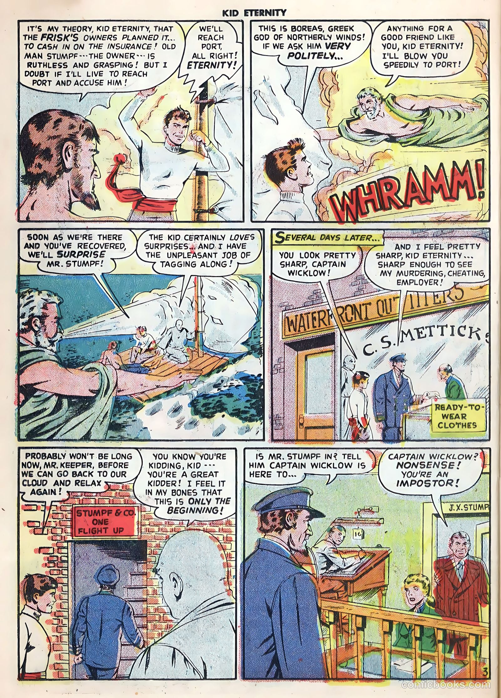 Kid Eternity #18 (1949) — page 27 of 37
