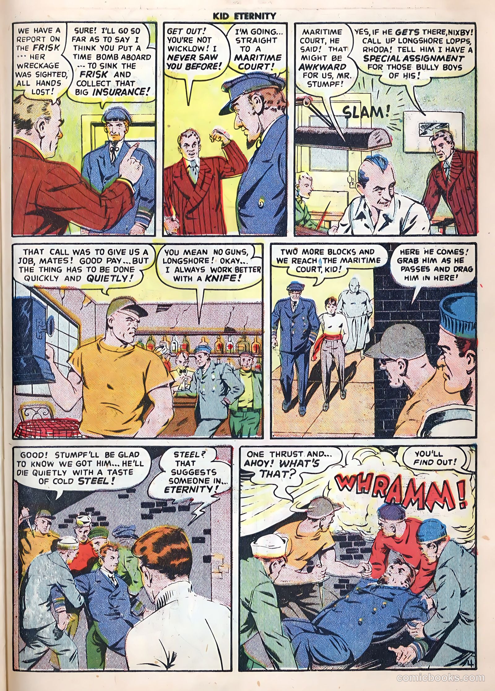 Kid Eternity #18 (1949) — page 28 of 37