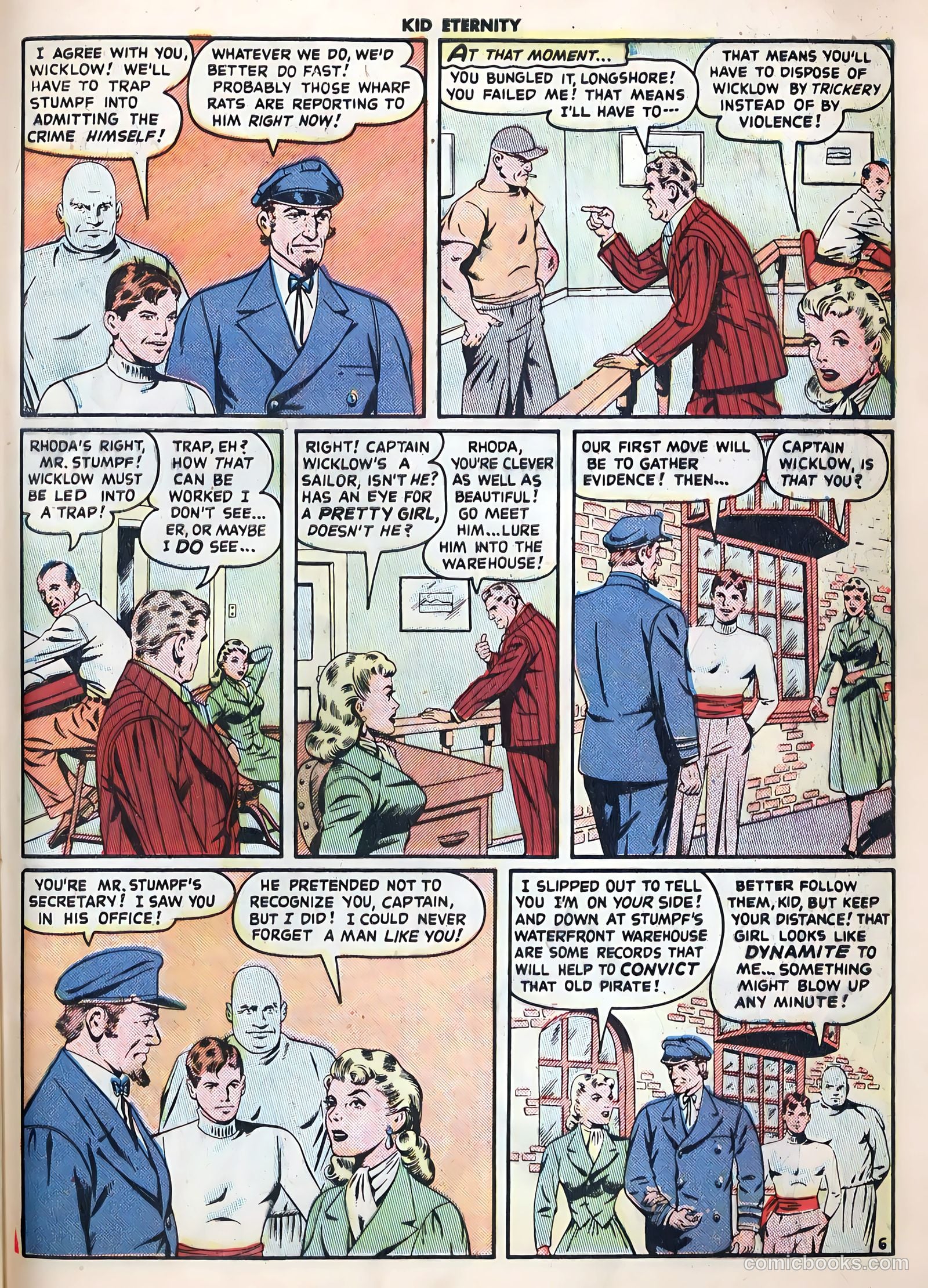 Kid Eternity #18 (1949) — page 30 of 37